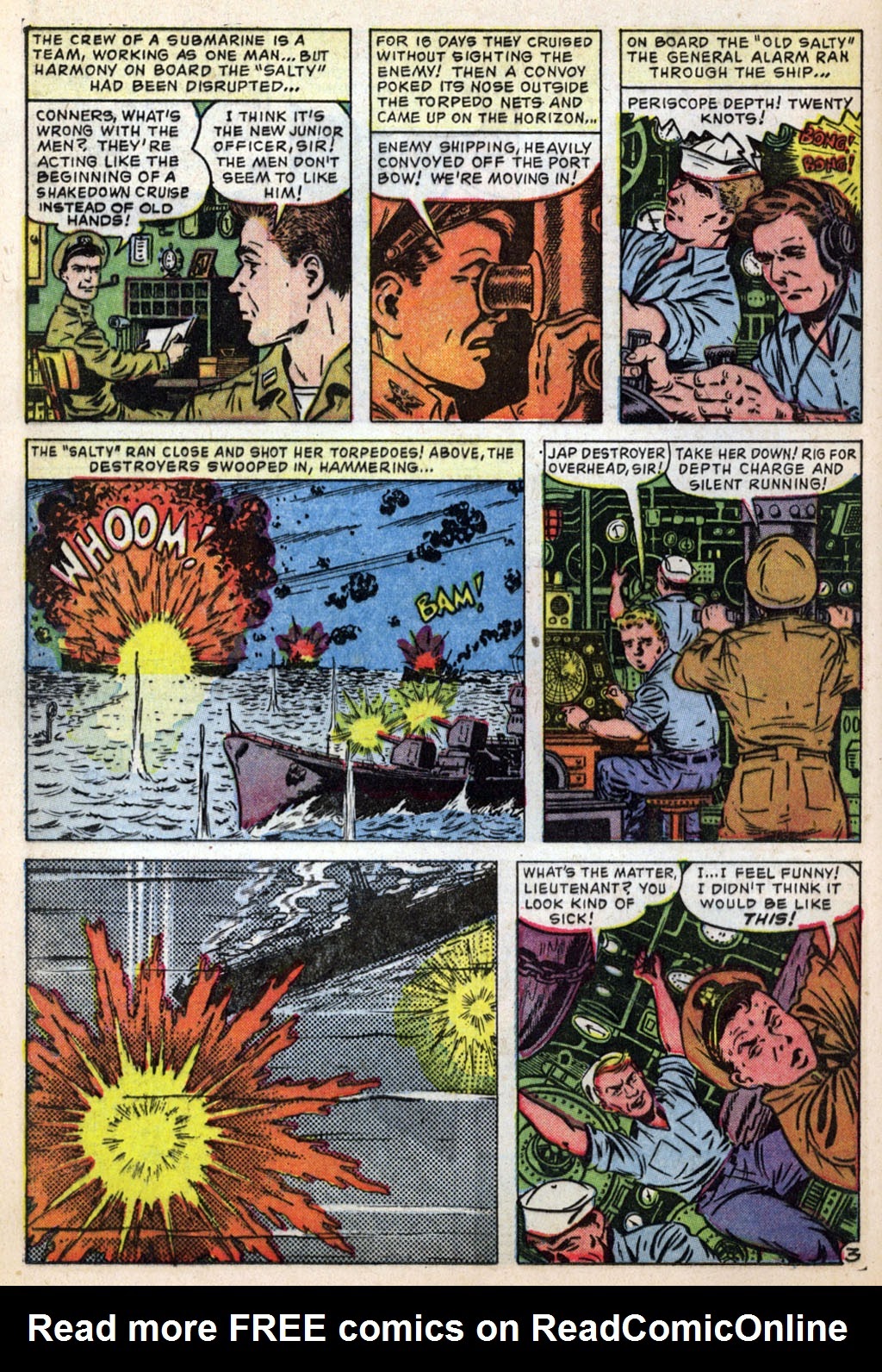 Read online Navy Action (1957) comic -  Issue #16 - 12
