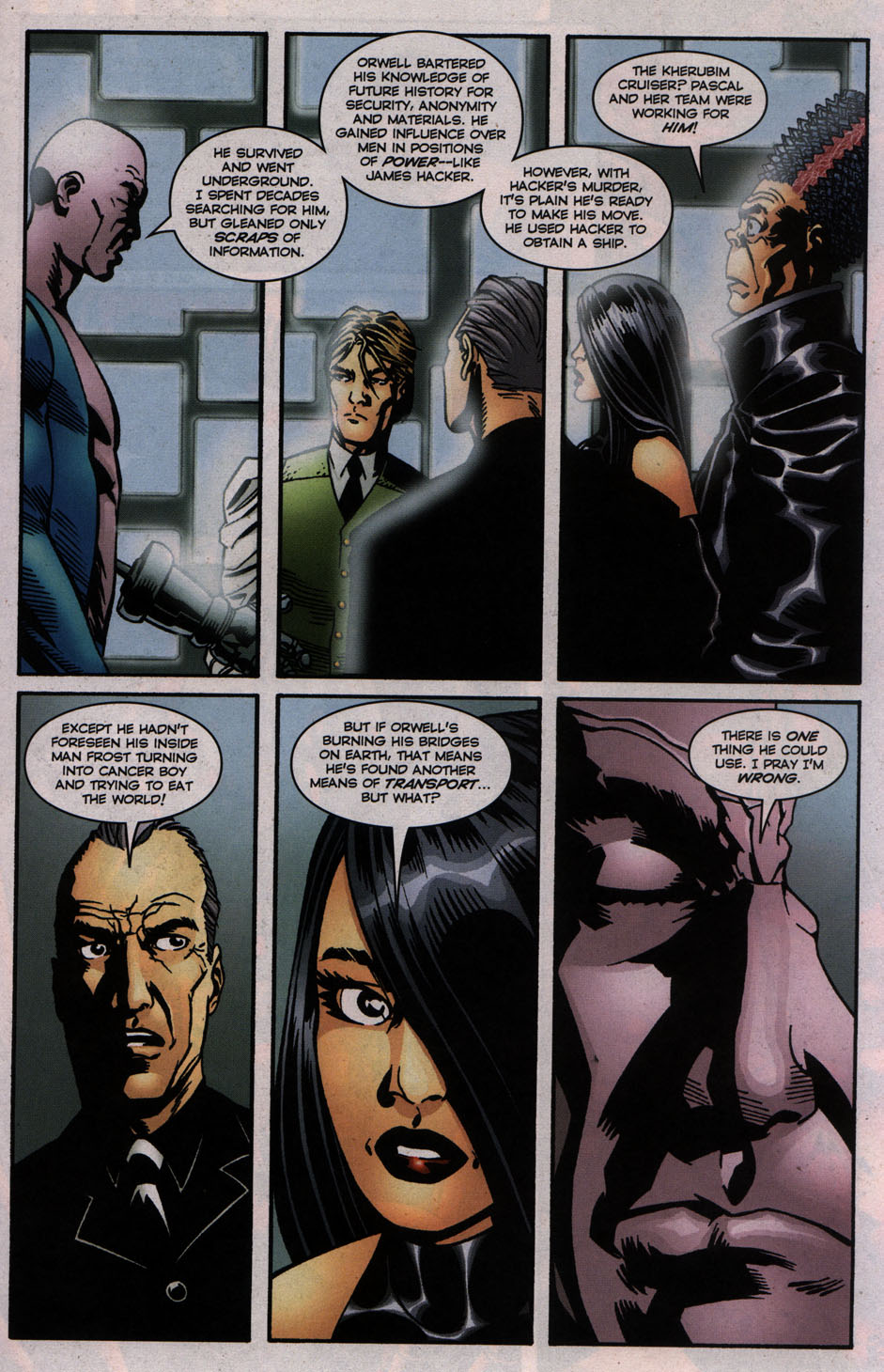 Read online The Establishment comic -  Issue #11 - 18