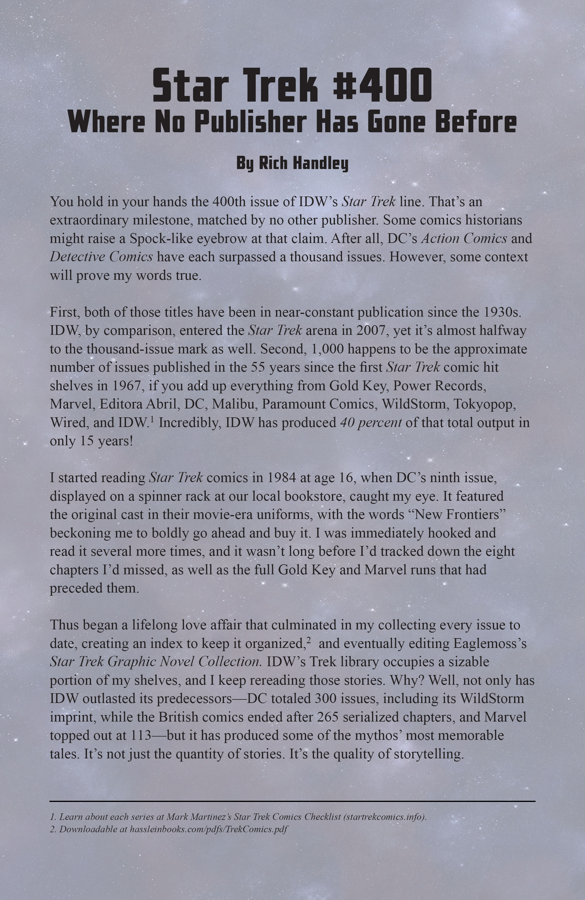 Read online Star Trek #400 comic -  Issue #400 Full - 42