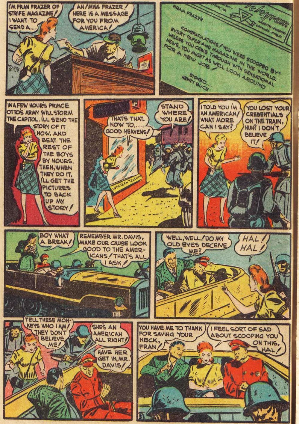 Read online Top-Notch Comics comic -  Issue #9 - 32