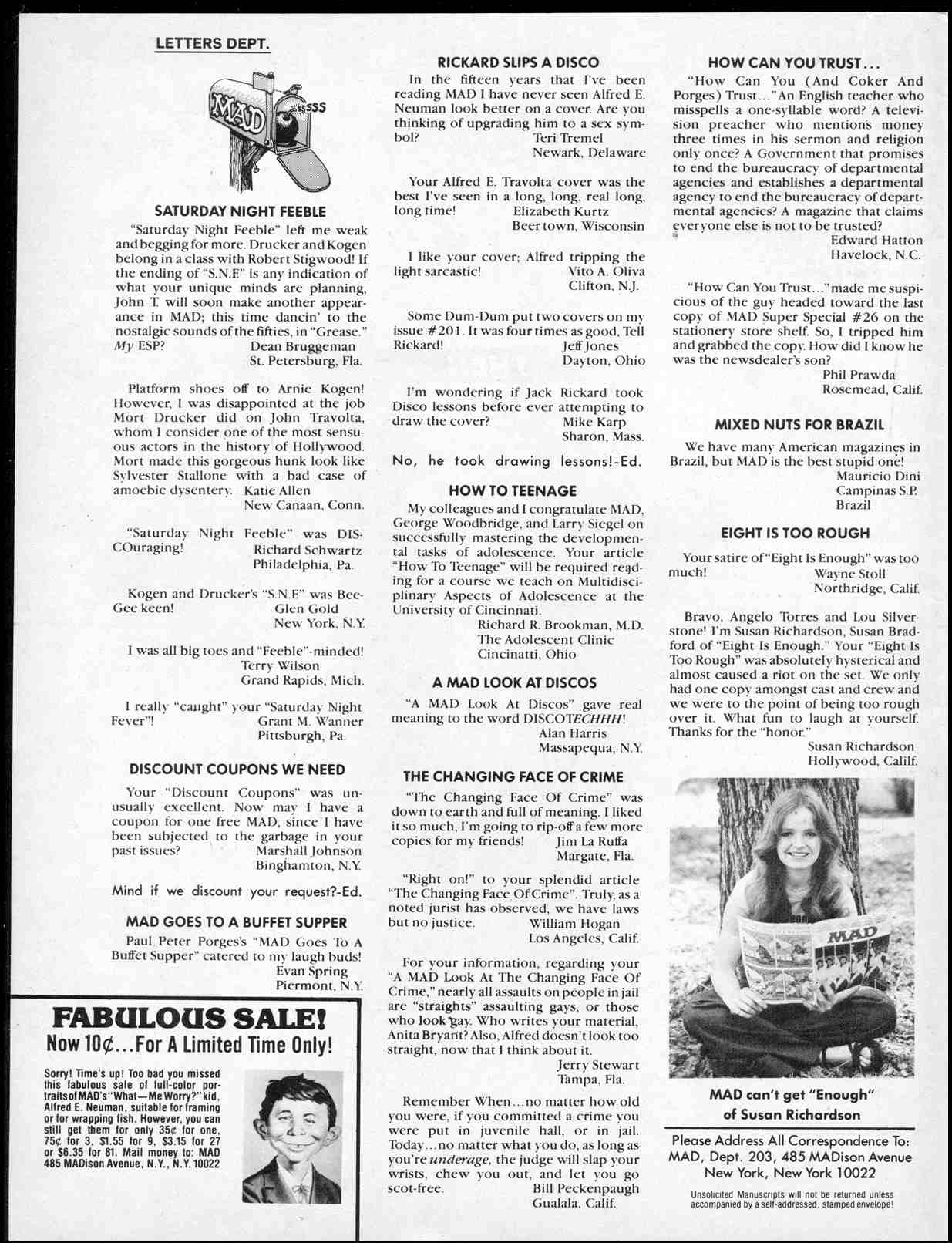 Read online MAD comic -  Issue #203 - 4