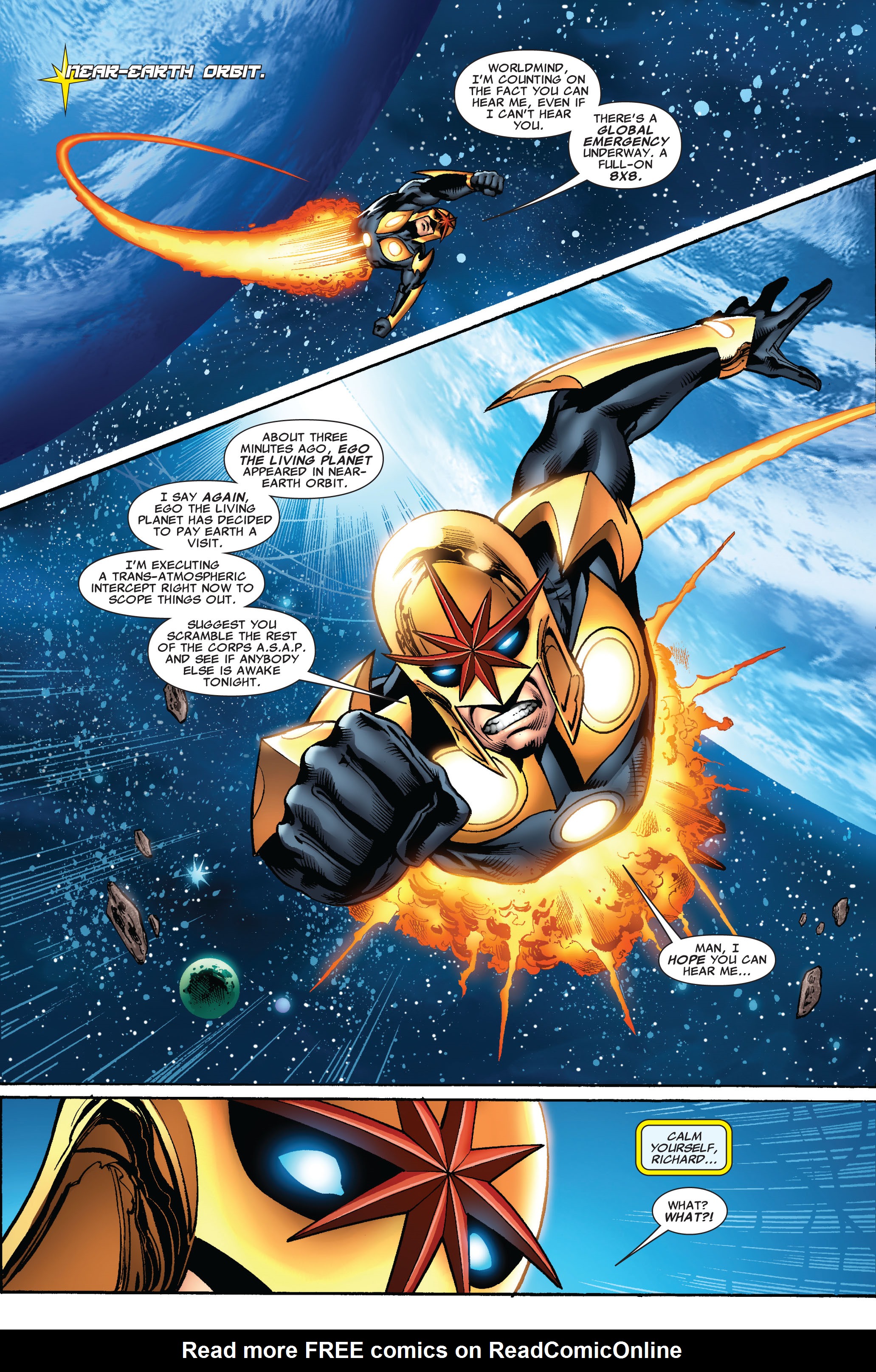 Read online Nova (2007) comic -  Issue #21 - 3