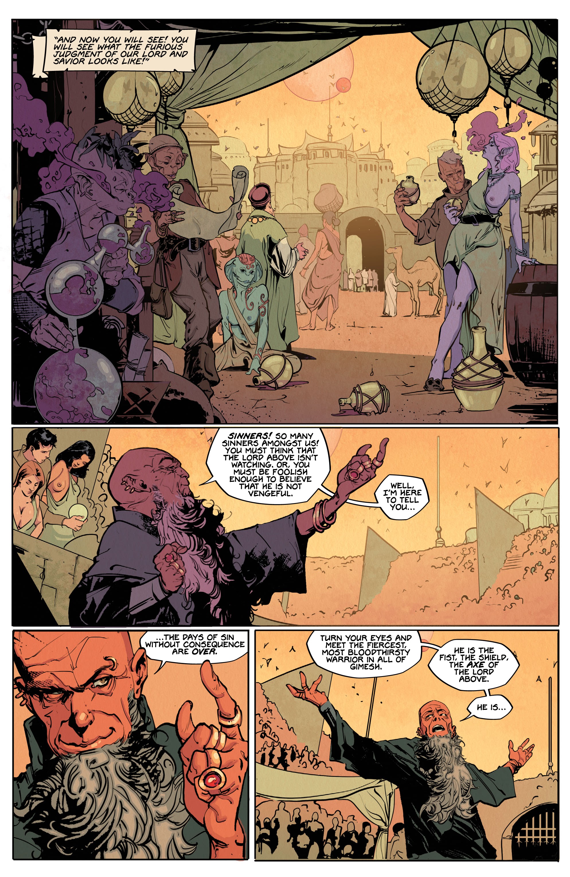 Read online Barbaric comic -  Issue #1 - 3