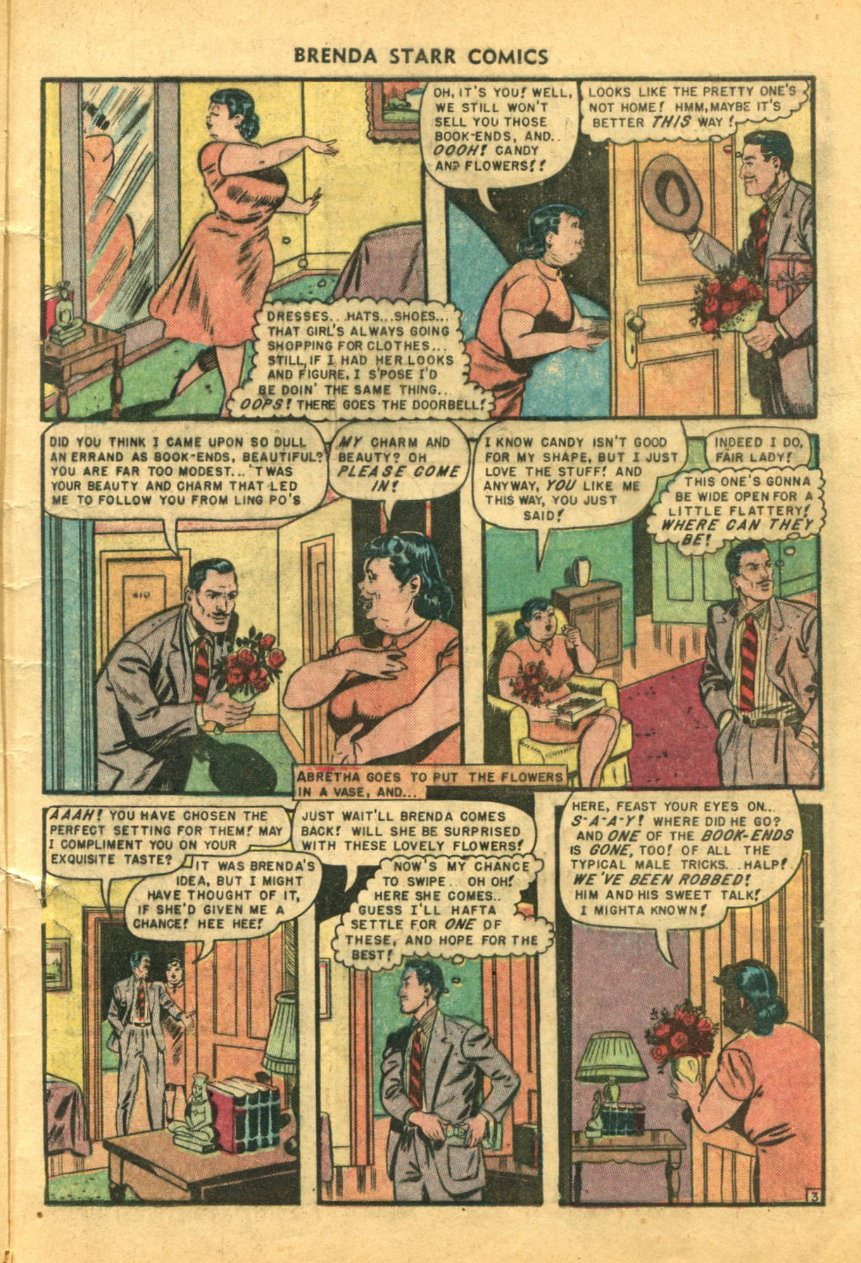 Read online Brenda Starr (1948) comic -  Issue #9 - 5
