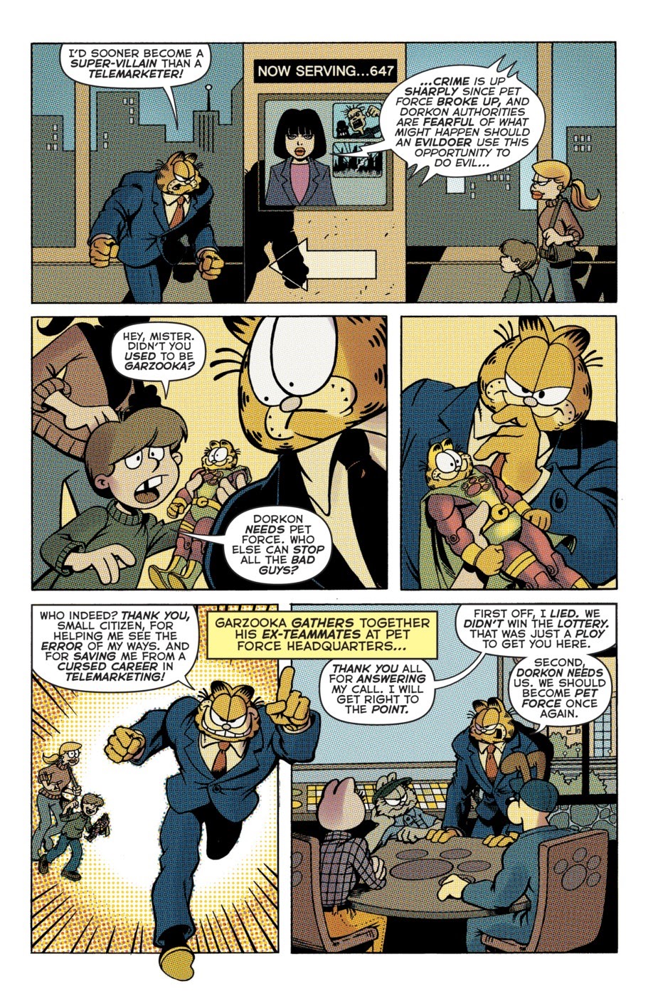 Read online Garfield: Pet Force Special comic -  Issue # Full - 8