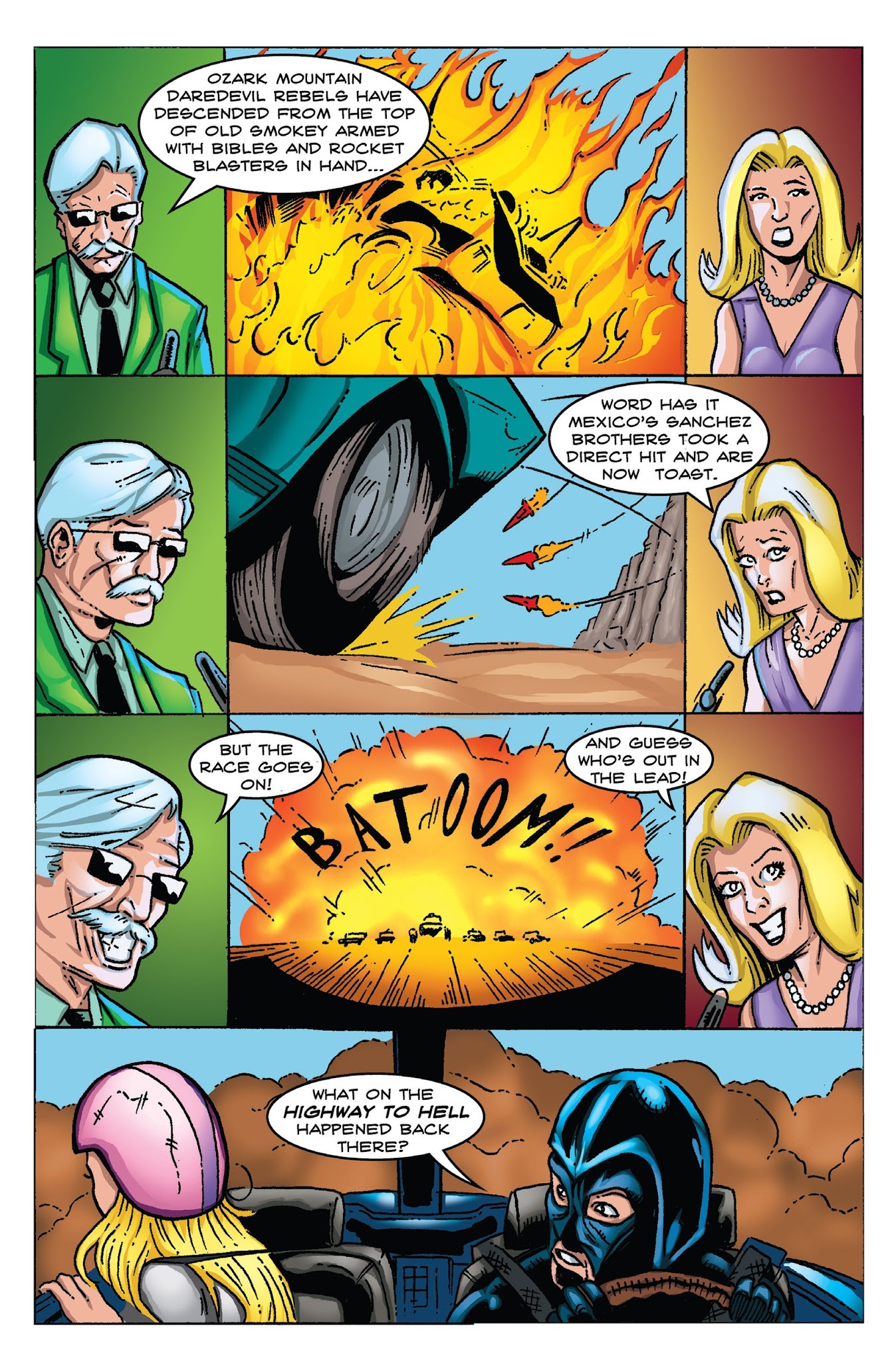 Read online The Final Death Race comic -  Issue #2 - 4