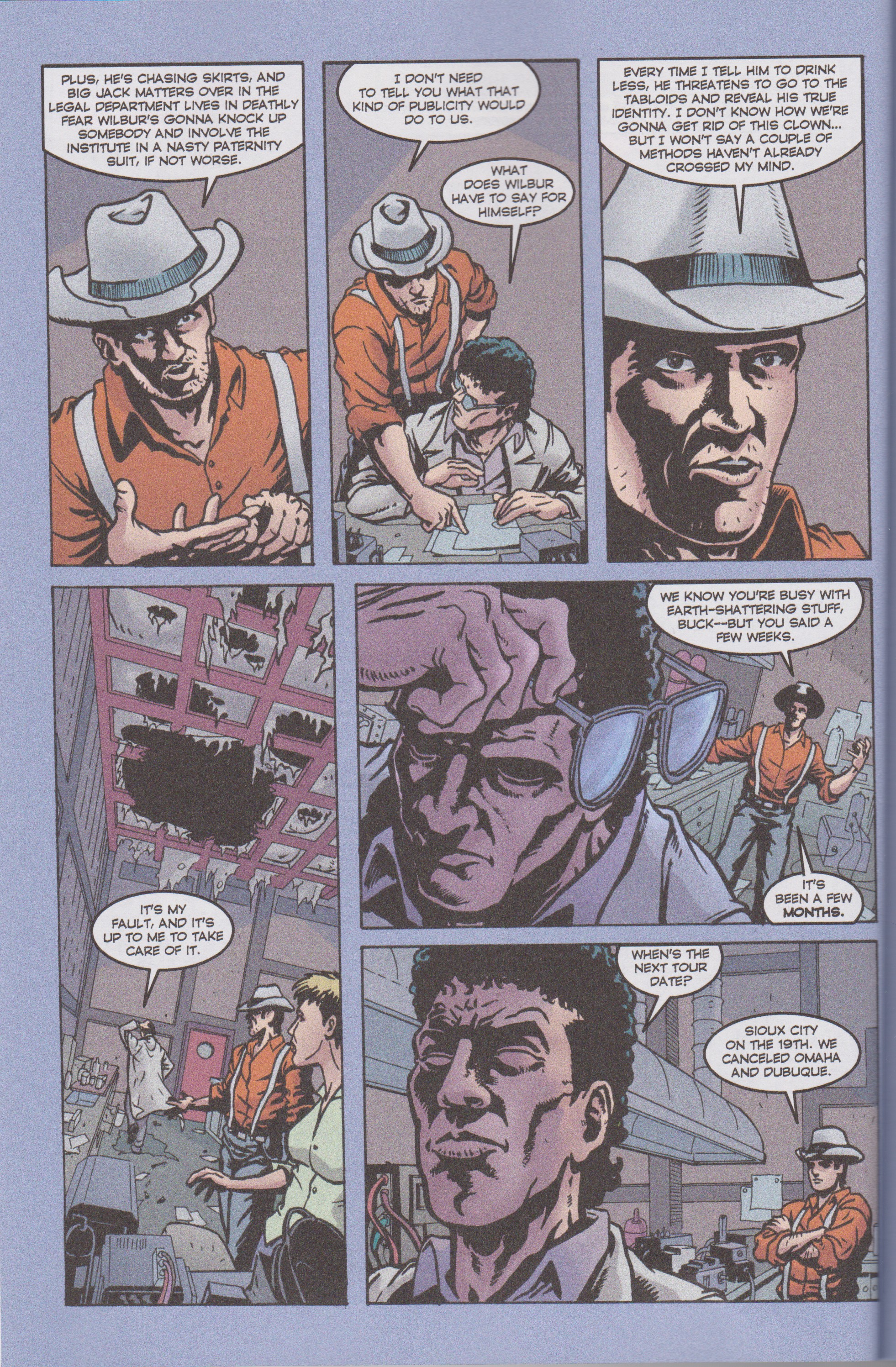 Read online Buckaroo Banzai: No Matter Where You Go... There You Are... comic -  Issue # TPB (Part 1) - 45