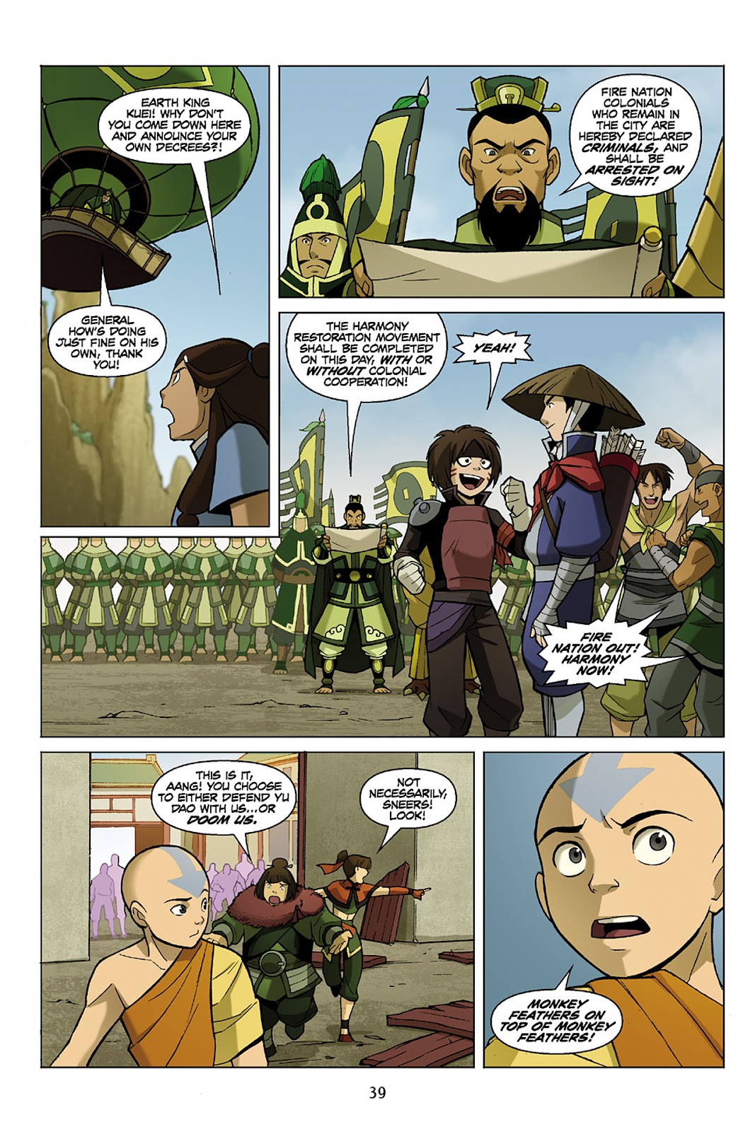 Nickelodeon Avatar: The Last Airbender - The Promise issue Part 3 - Page 40