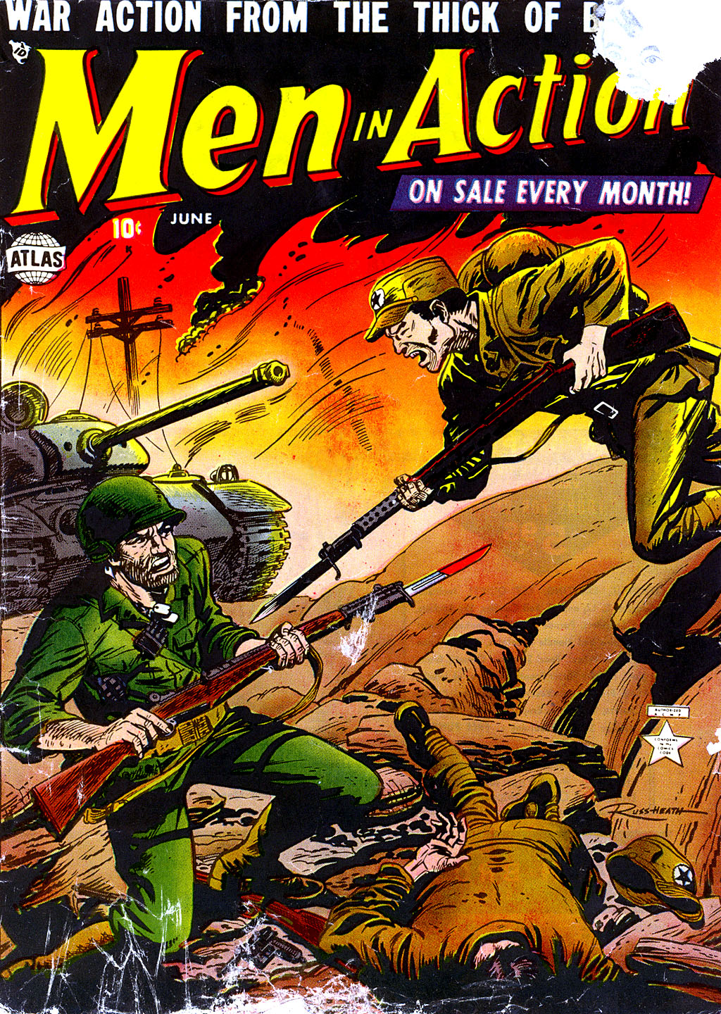 Read online Men in Action comic -  Issue #3 - 1