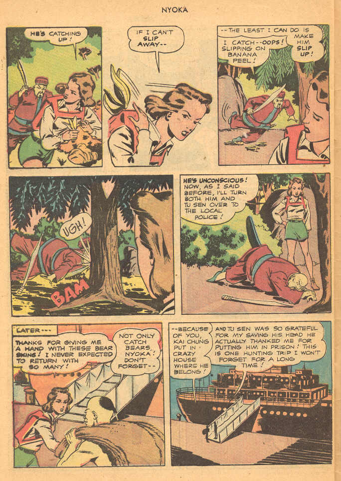 Read online Nyoka the Jungle Girl (1945) comic -  Issue #9 - 48