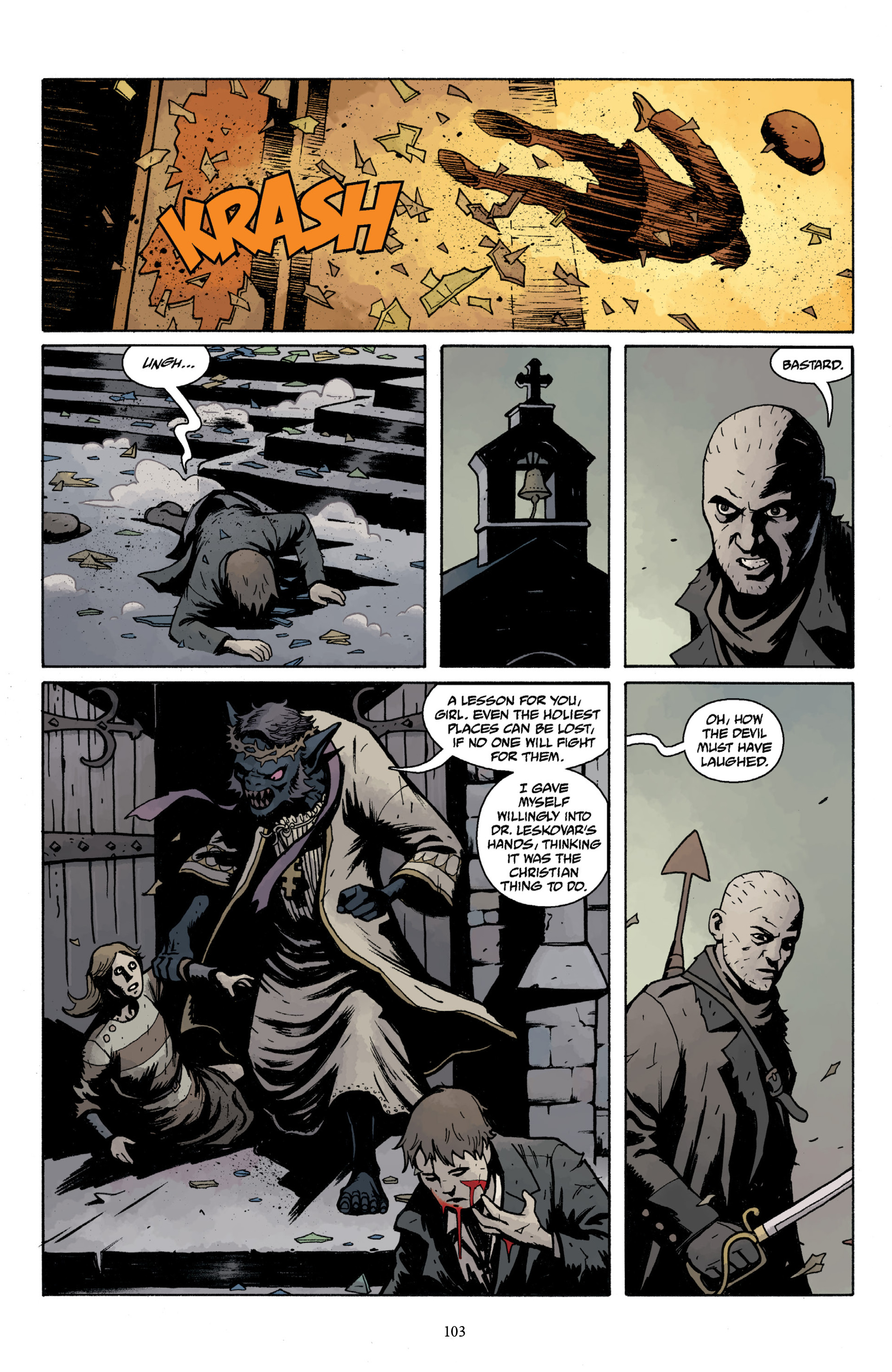 Read online Baltimore Volume 3: A Passing Stranger and Other Stories comic -  Issue # Full - 105
