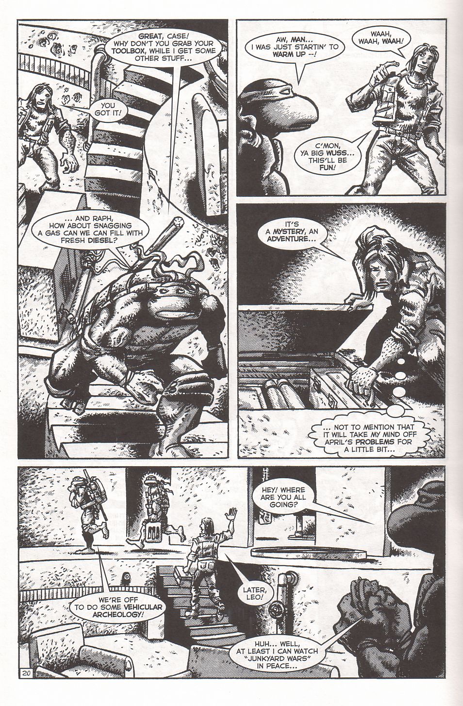 TMNT: Teenage Mutant Ninja Turtles issue 2 - Page 23