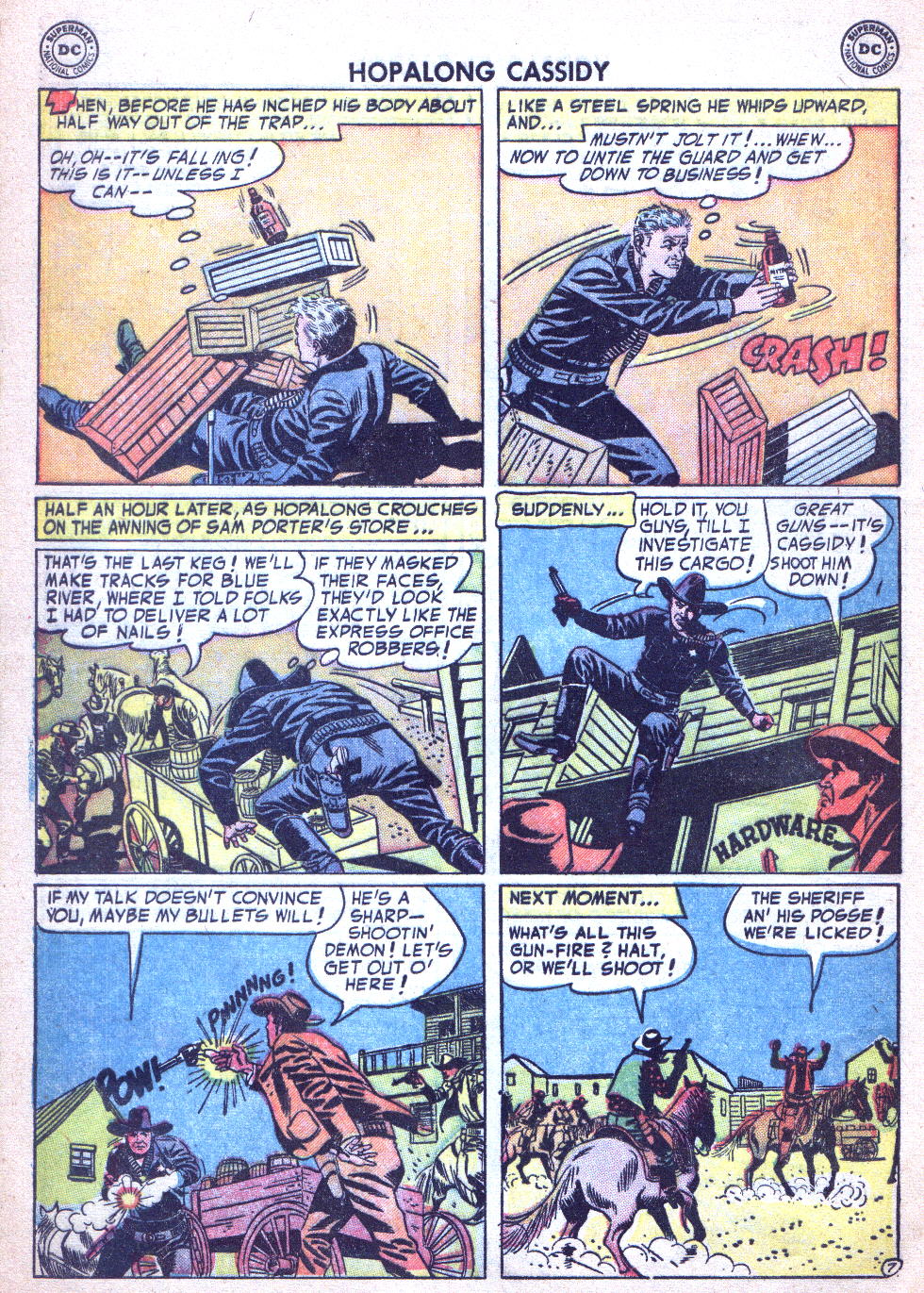 Read online Hopalong Cassidy comic -  Issue #86 - 32