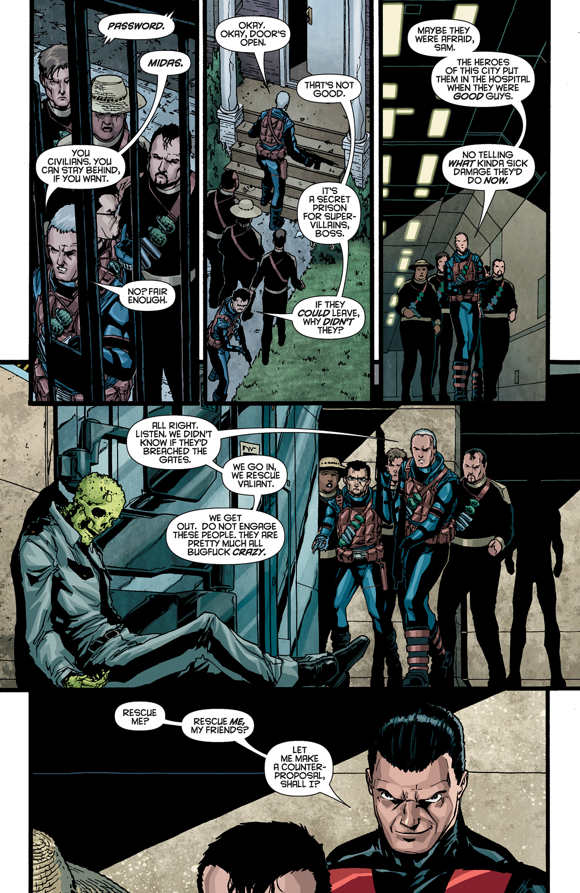 Read online Leaving Megalopolis: Surviving Megalopolis comic -  Issue #4 - 22