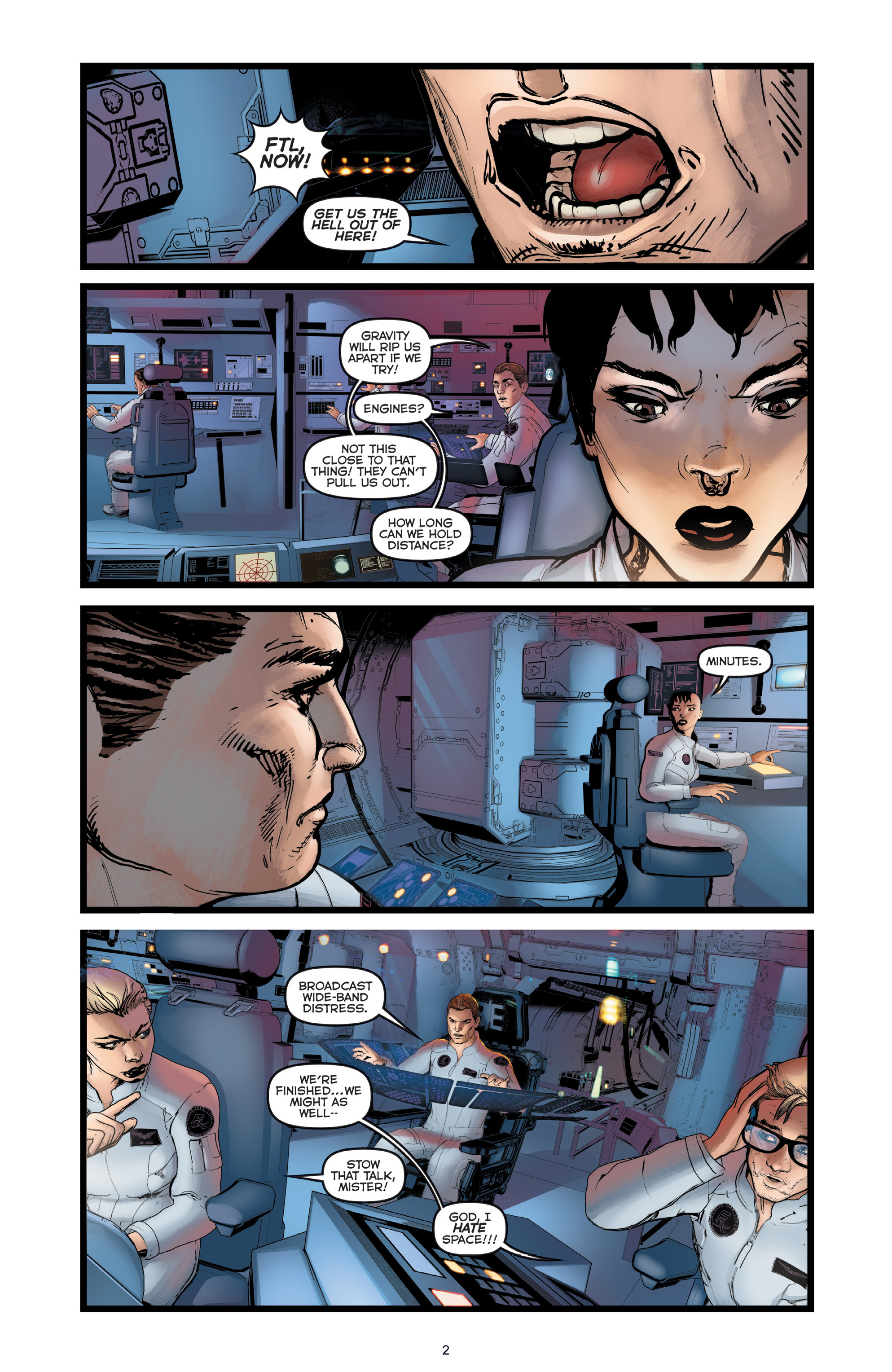 Read online Faster than Light comic -  Issue #10 - 4