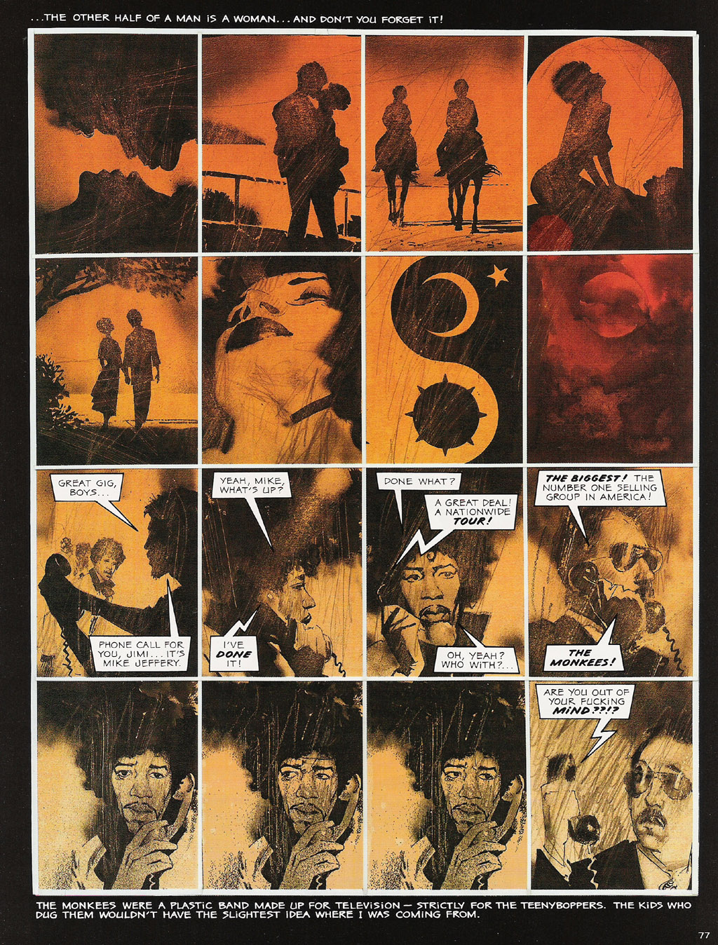Read online Voodoo Child - The Illustrated Legend of Jimi Hendrix comic -  Issue # TPB - 80