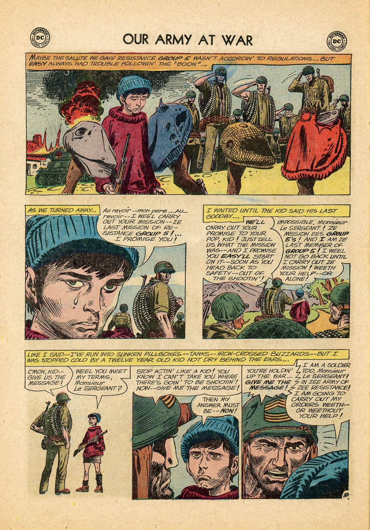 Read online Our Army at War (1952) comic -  Issue #142 - 14