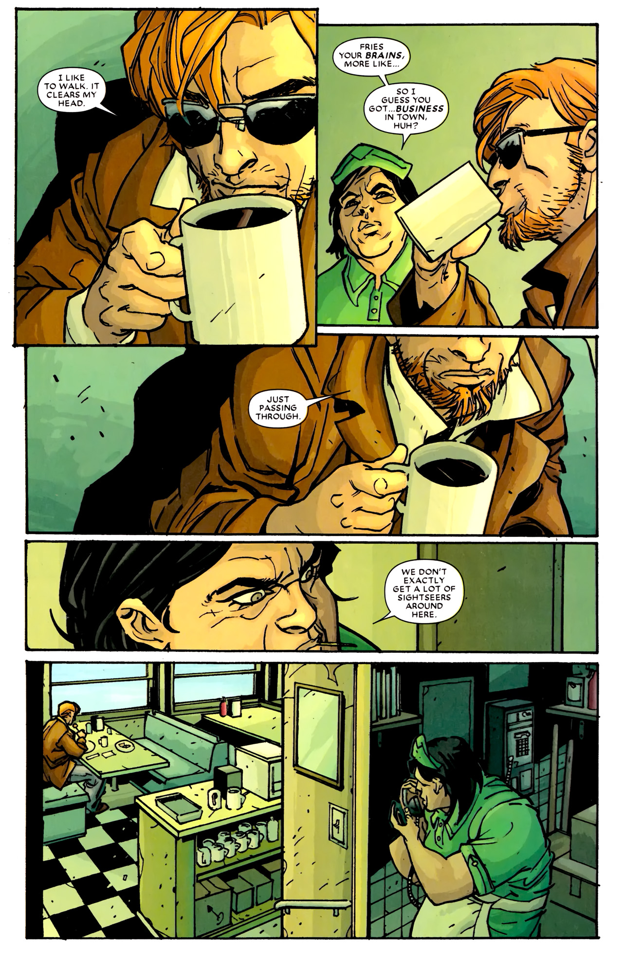Read online Daredevil: Reborn comic -  Issue #1 - 6