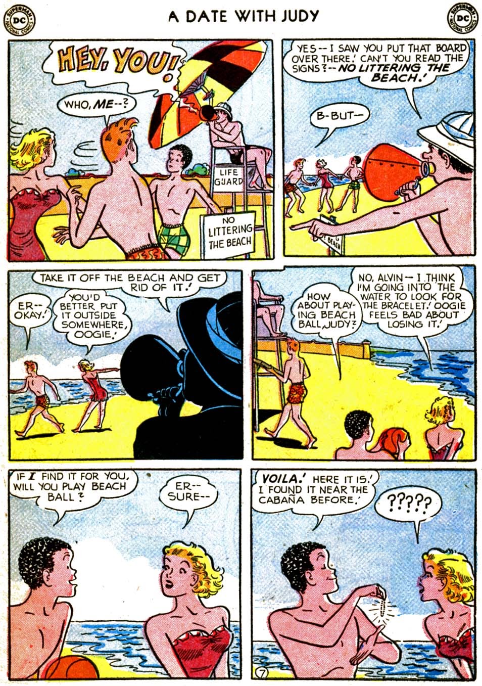 Read online A Date with Judy comic -  Issue #25 - 45