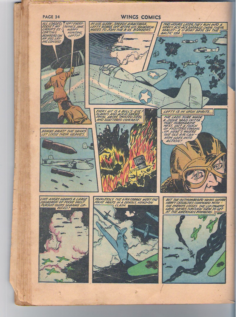 Read online Wings Comics comic -  Issue #27 - 36