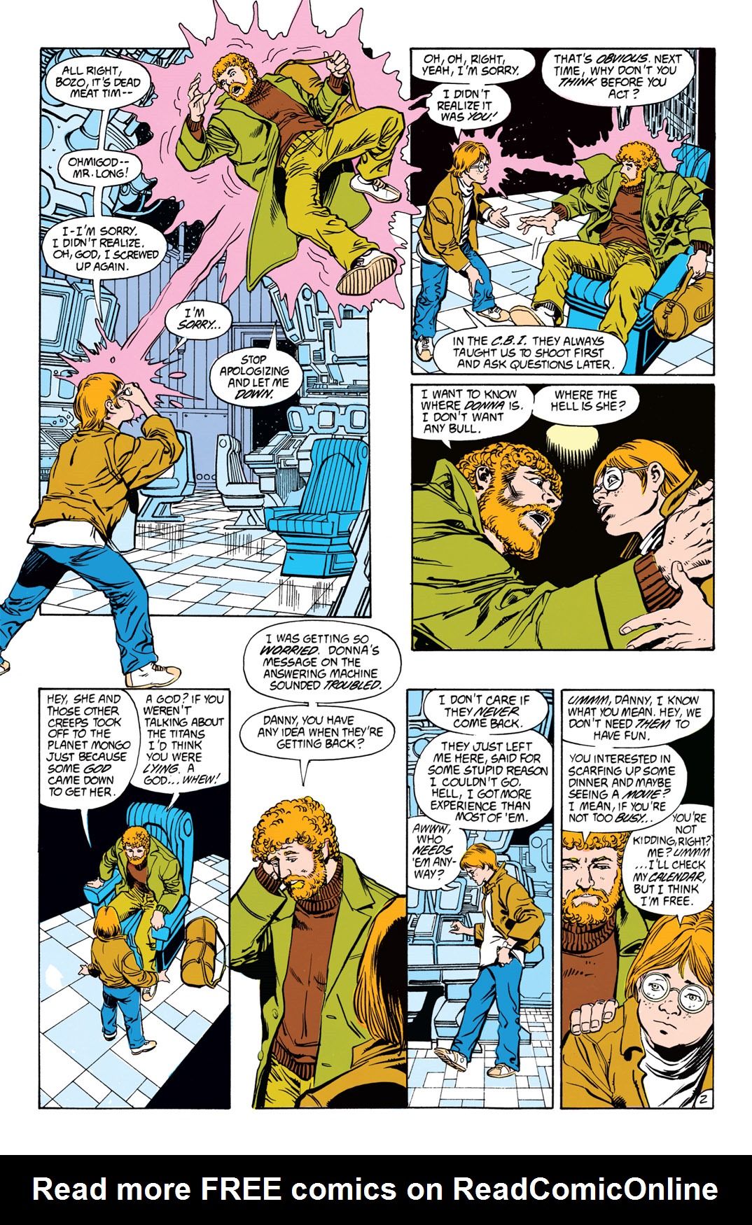 Read online The New Titans (1988) comic -  Issue #54 - 3