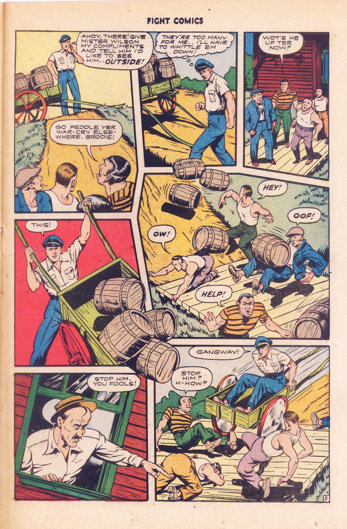 Read online Fight Comics comic -  Issue #38 - 31