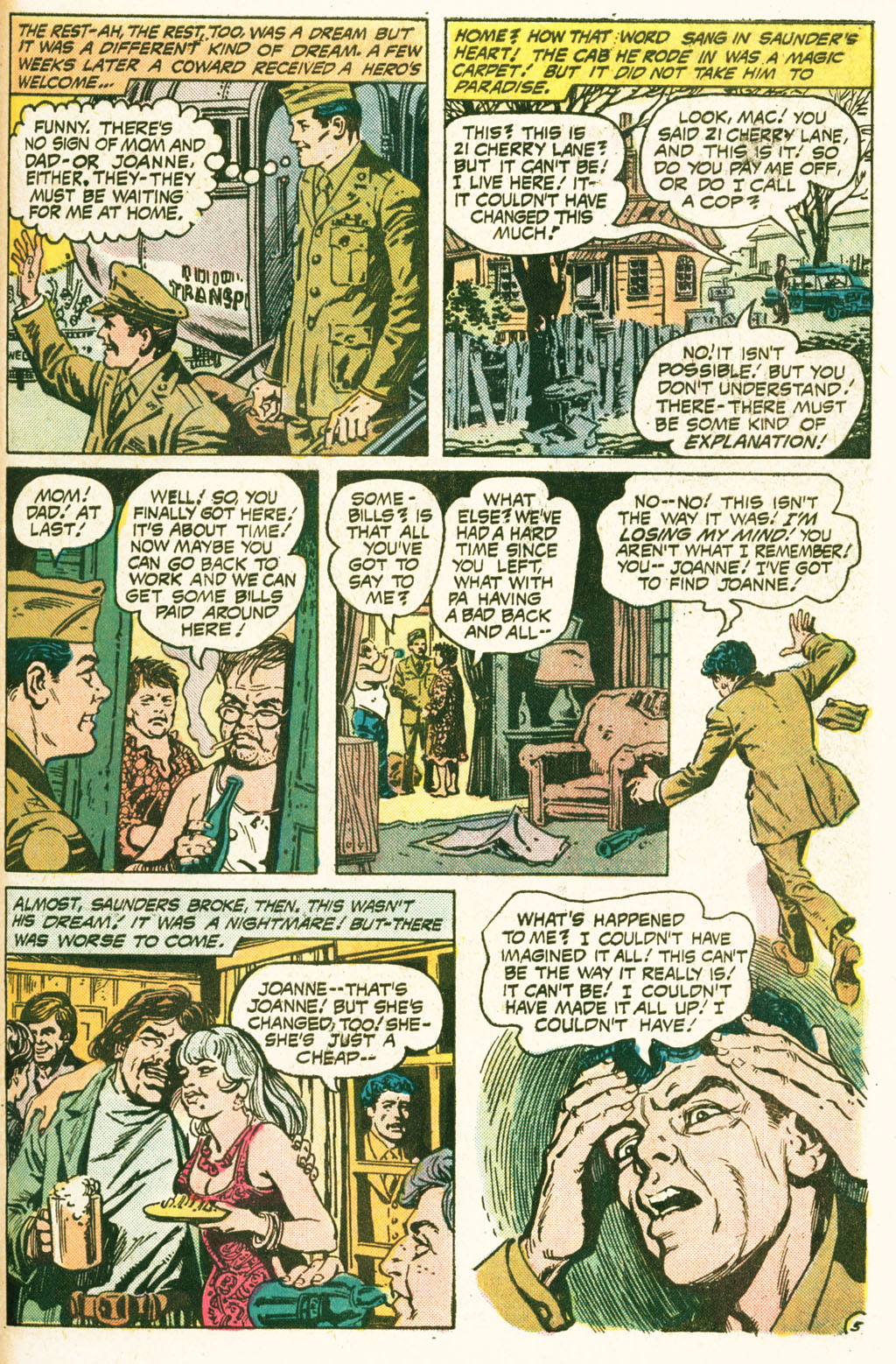 Read online Weird War Tales (1971) comic -  Issue #30 - 31