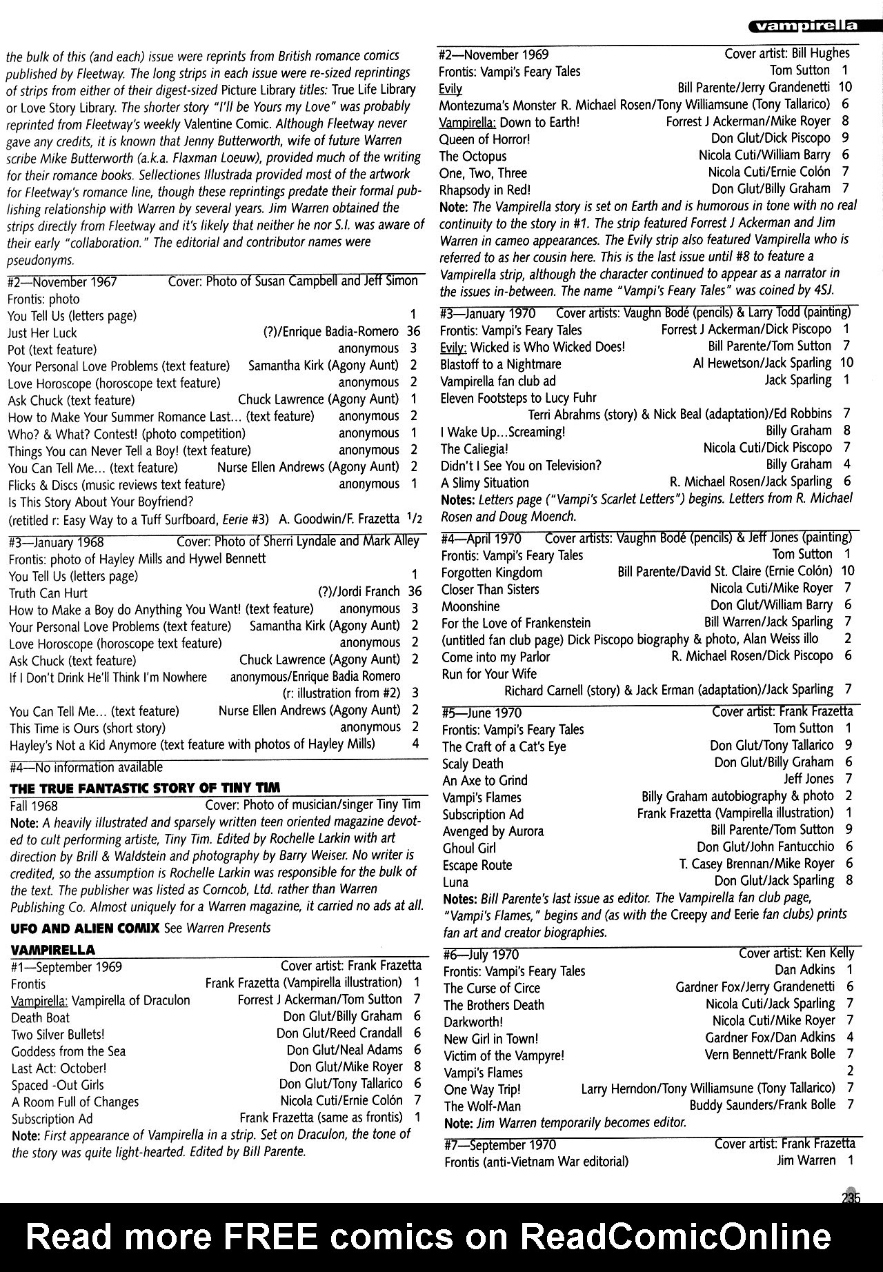 Read online Warren Companion comic -  Issue # TPB (Part 3) - 36