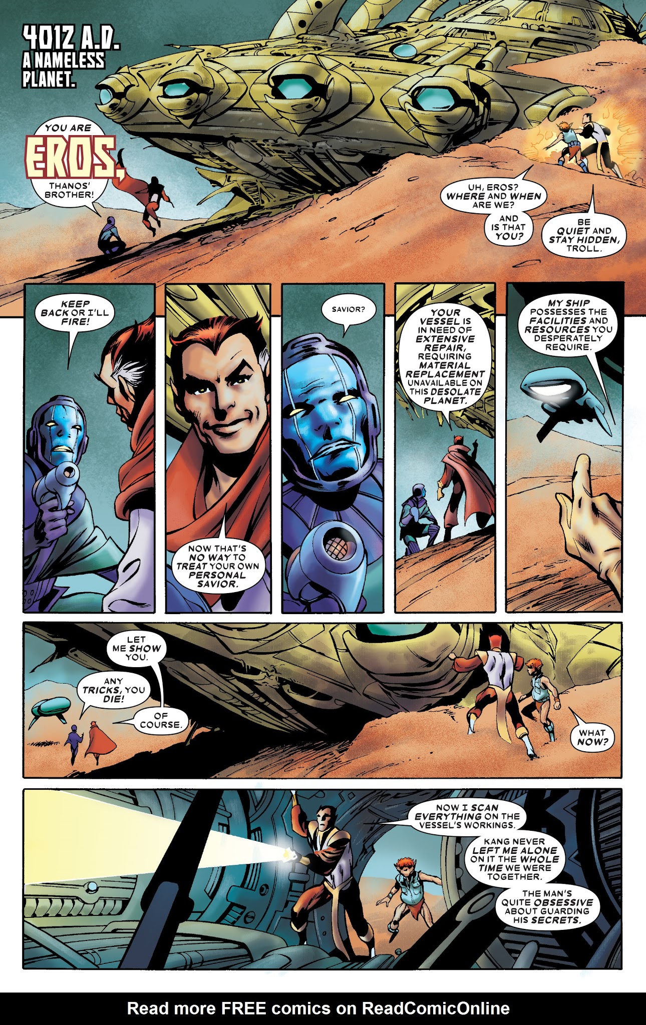 Read online Thanos: The Infinity Siblings comic -  Issue # TPB - 47