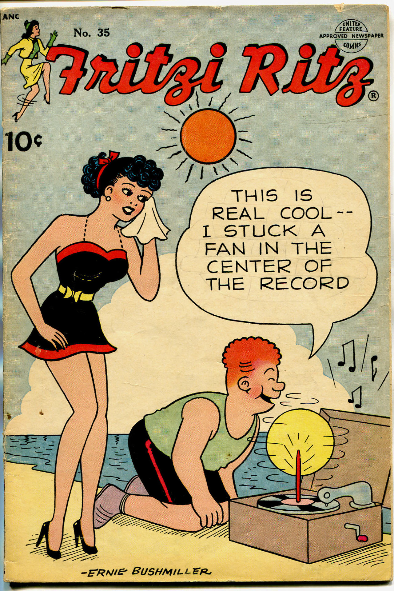 Read online Fritzi Ritz (1953) comic -  Issue #35 - 1