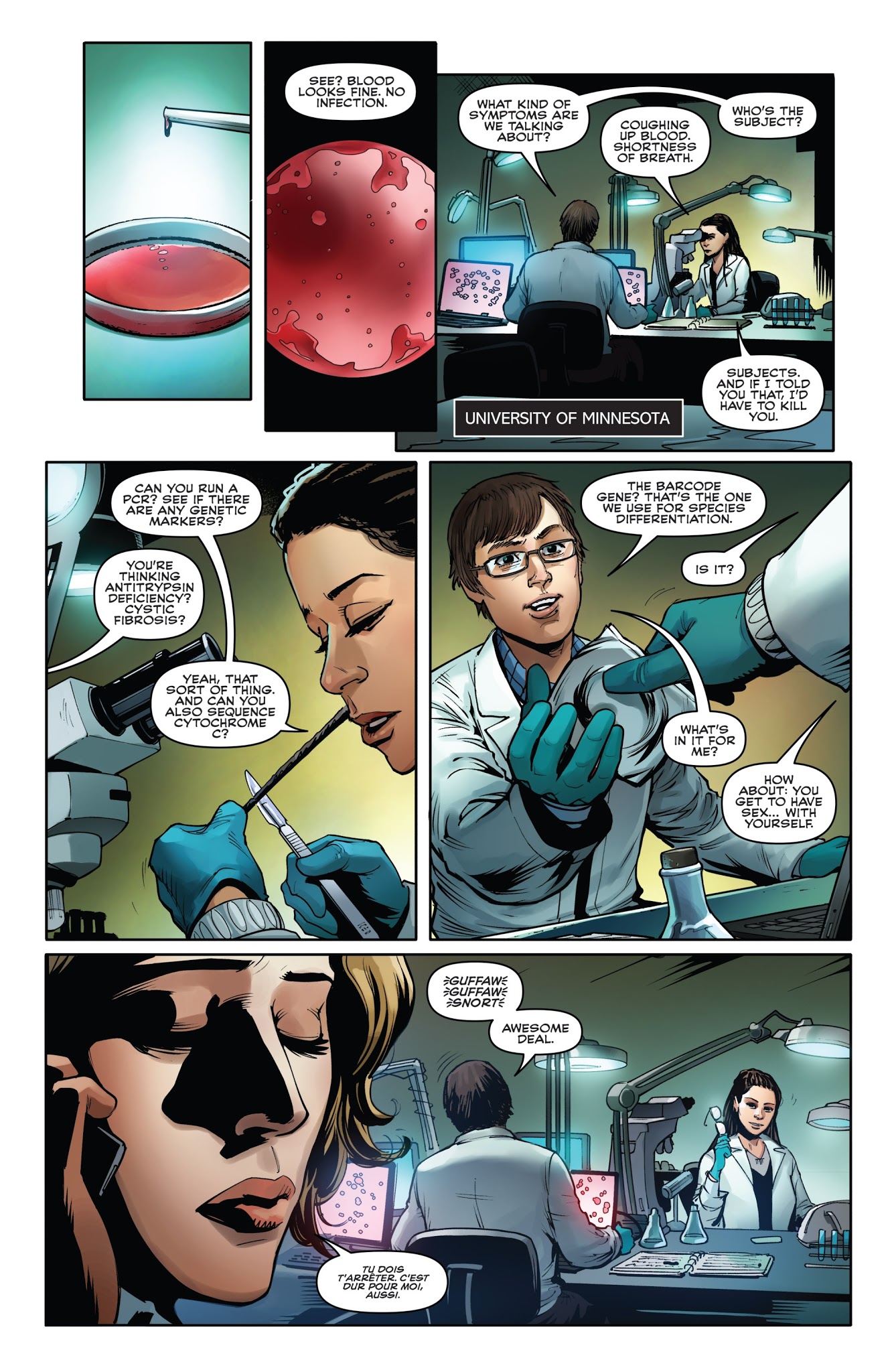 Read online Orphan Black: Deviations comic -  Issue #3 - 16