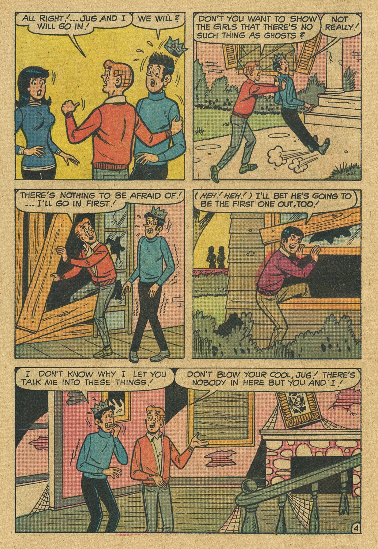 Read online Reggie and Me (1966) comic -  Issue #35 - 16