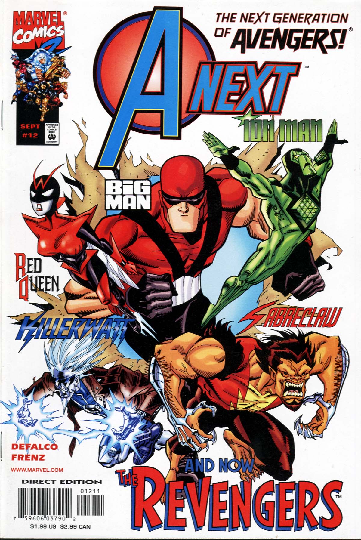 Read online A-Next comic -  Issue #12 - 1