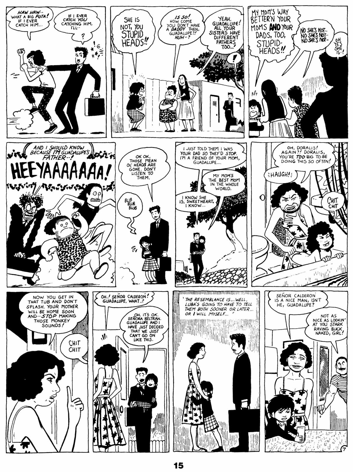 Read online Love and Rockets (1982) comic -  Issue #21 - 17