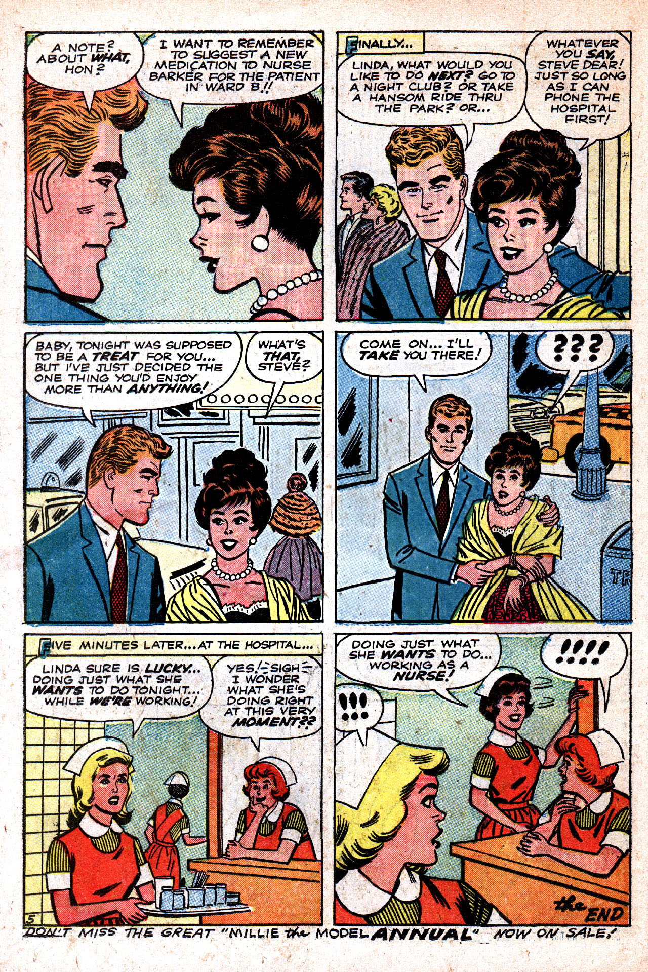 Read online Linda Carter, Student Nurse comic -  Issue #8 - 14