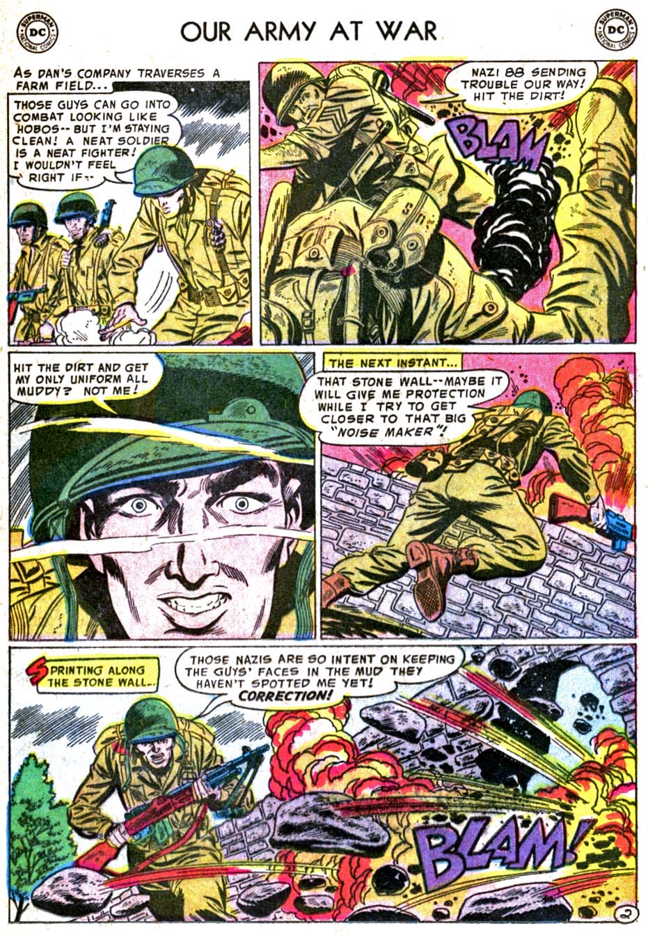 Read online Our Army at War (1952) comic -  Issue #50 - 19