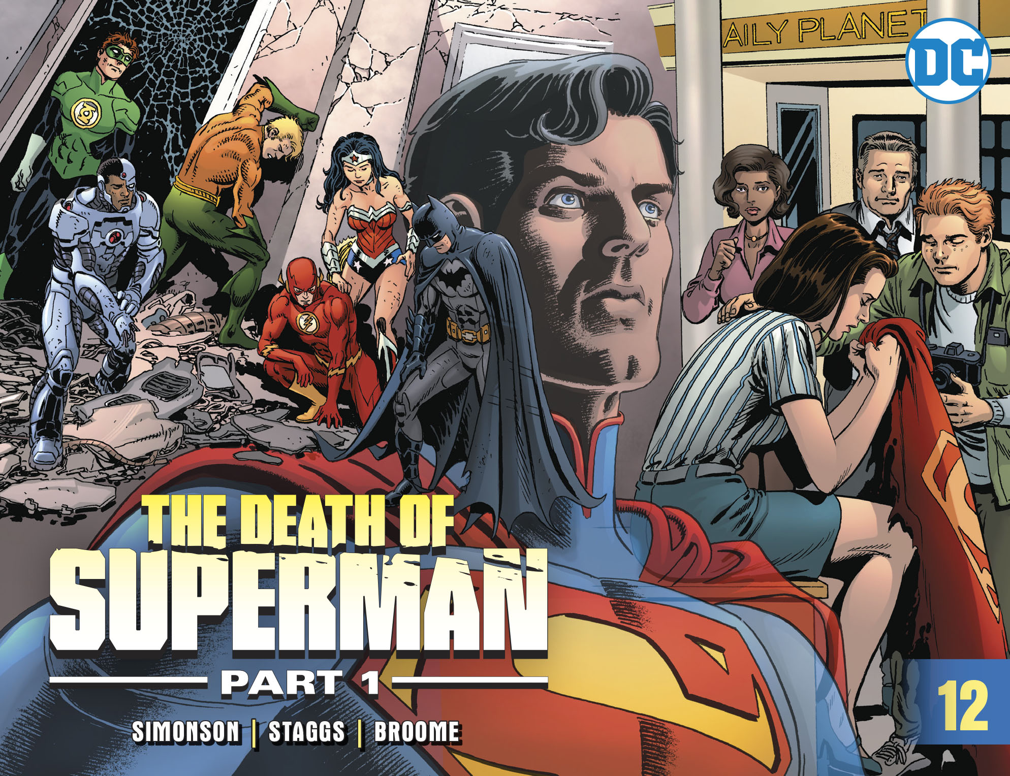 Read online The Death of Superman (2018) comic -  Issue #12 - 1