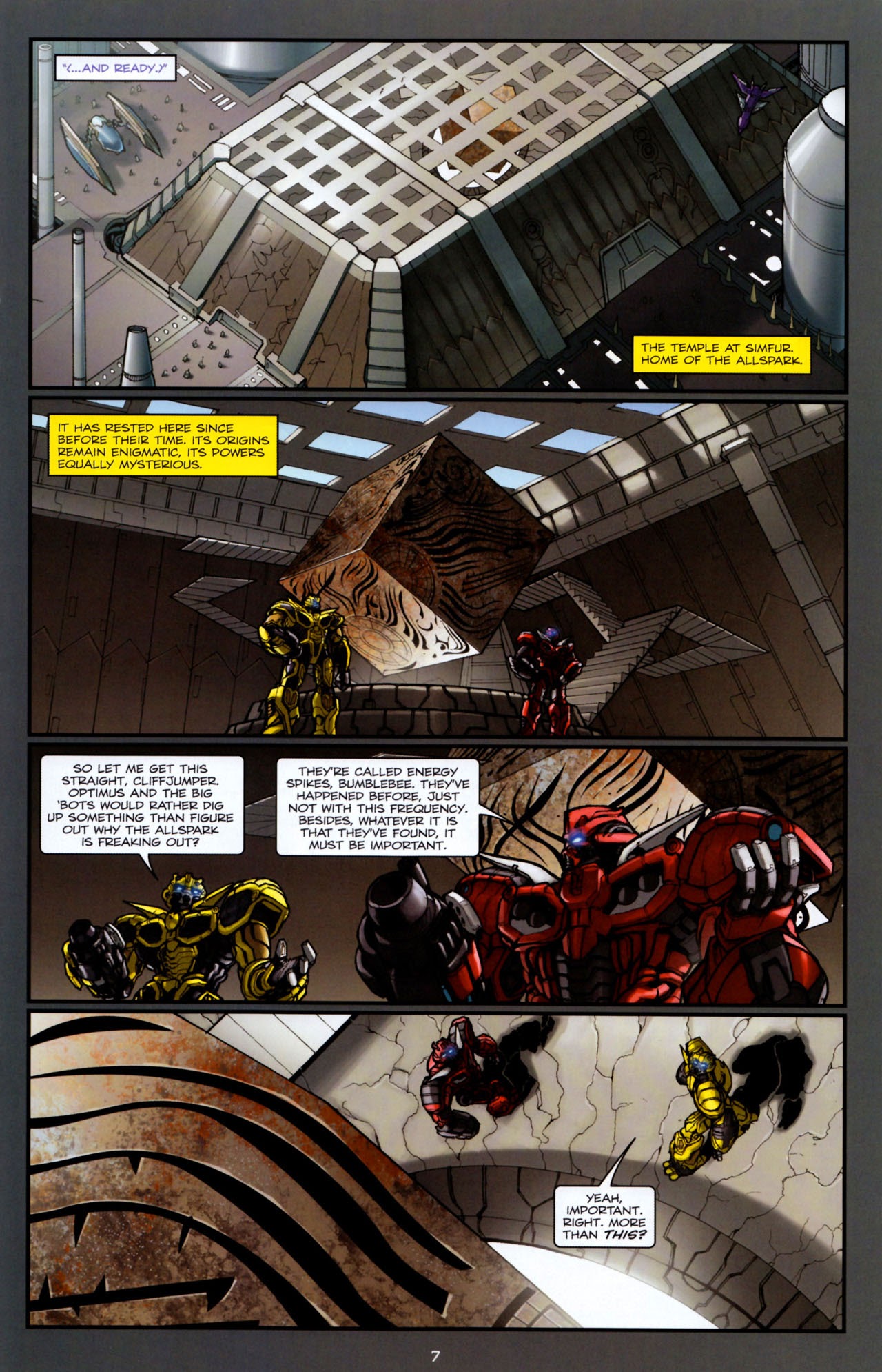 Read online Transformers: Defiance comic -  Issue #1 - 10