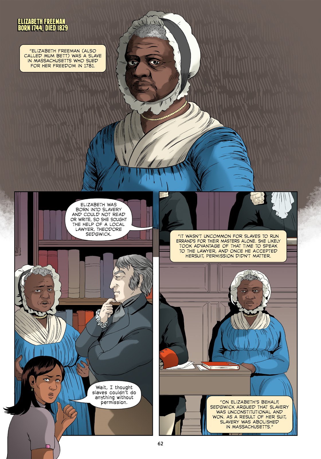 Amazons, Abolitionists, and Activists: A Graphic History of Women's Fight for Their Rights issue TPB (Part 1) - Page 63