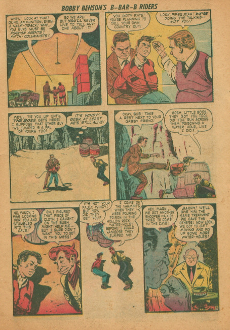 Read online Bobby Benson's B-Bar-B Riders comic -  Issue #10 - 5