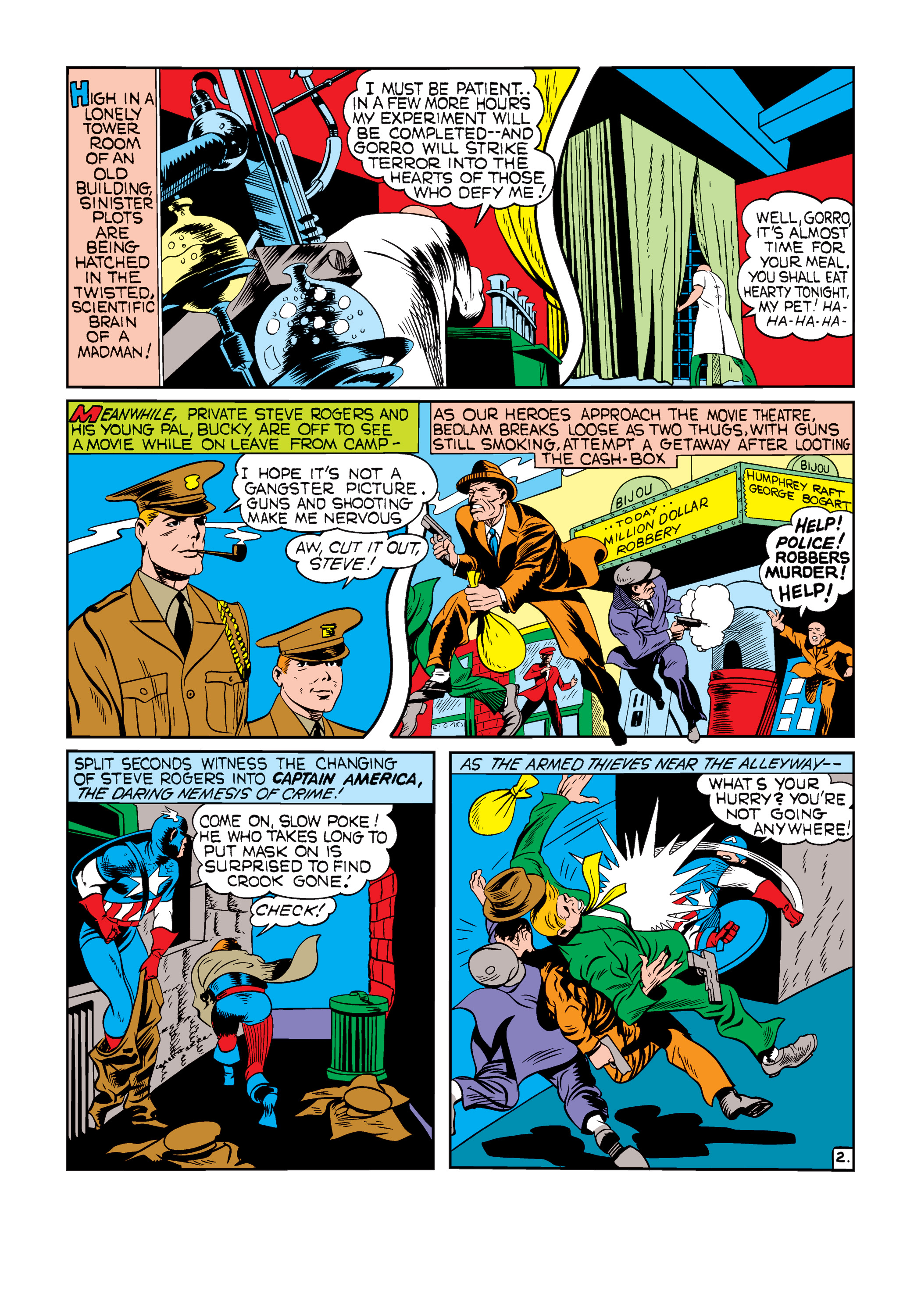 Read online Marvel Masterworks: Golden Age Captain America comic -  Issue # TPB 1 (Part 3) - 46