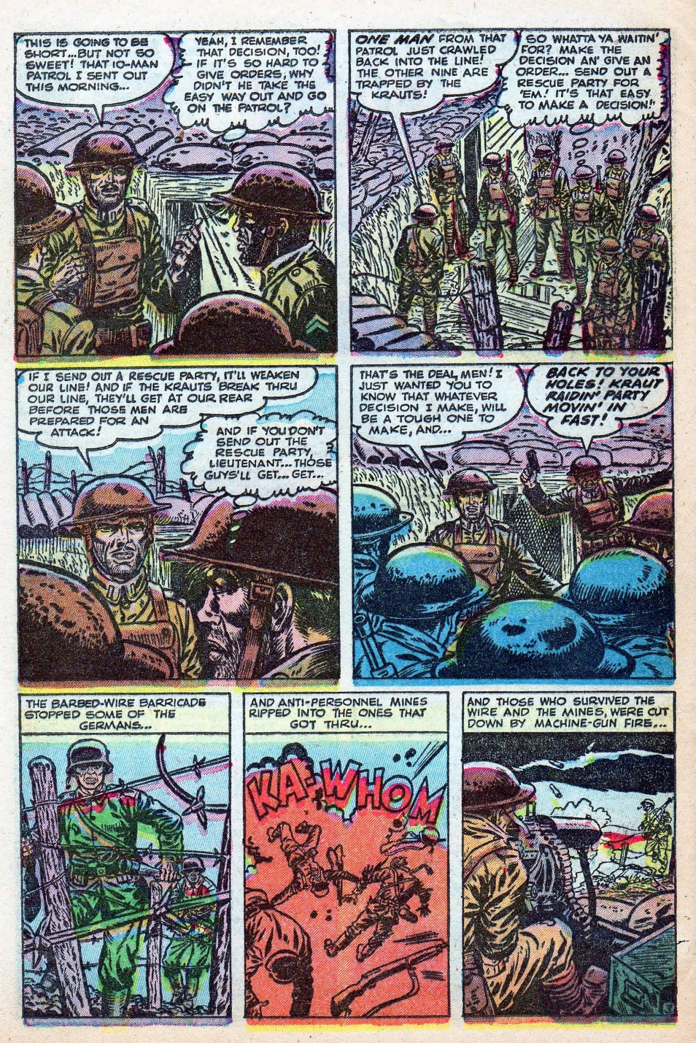 Read online War Comics comic -  Issue #22 - 24