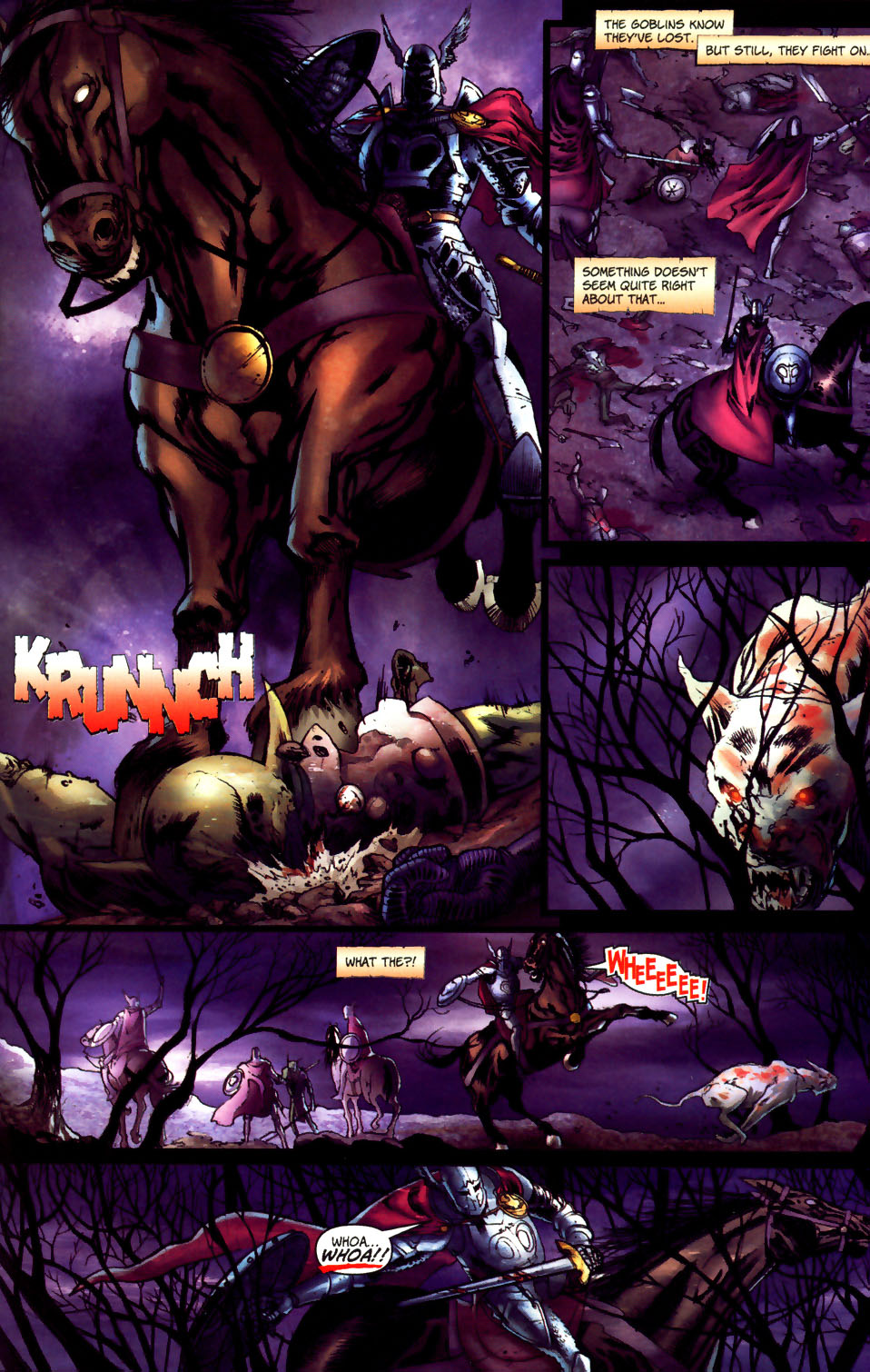 Read online Dragonlance: The Legend of Huma comic -  Issue #1 - 10
