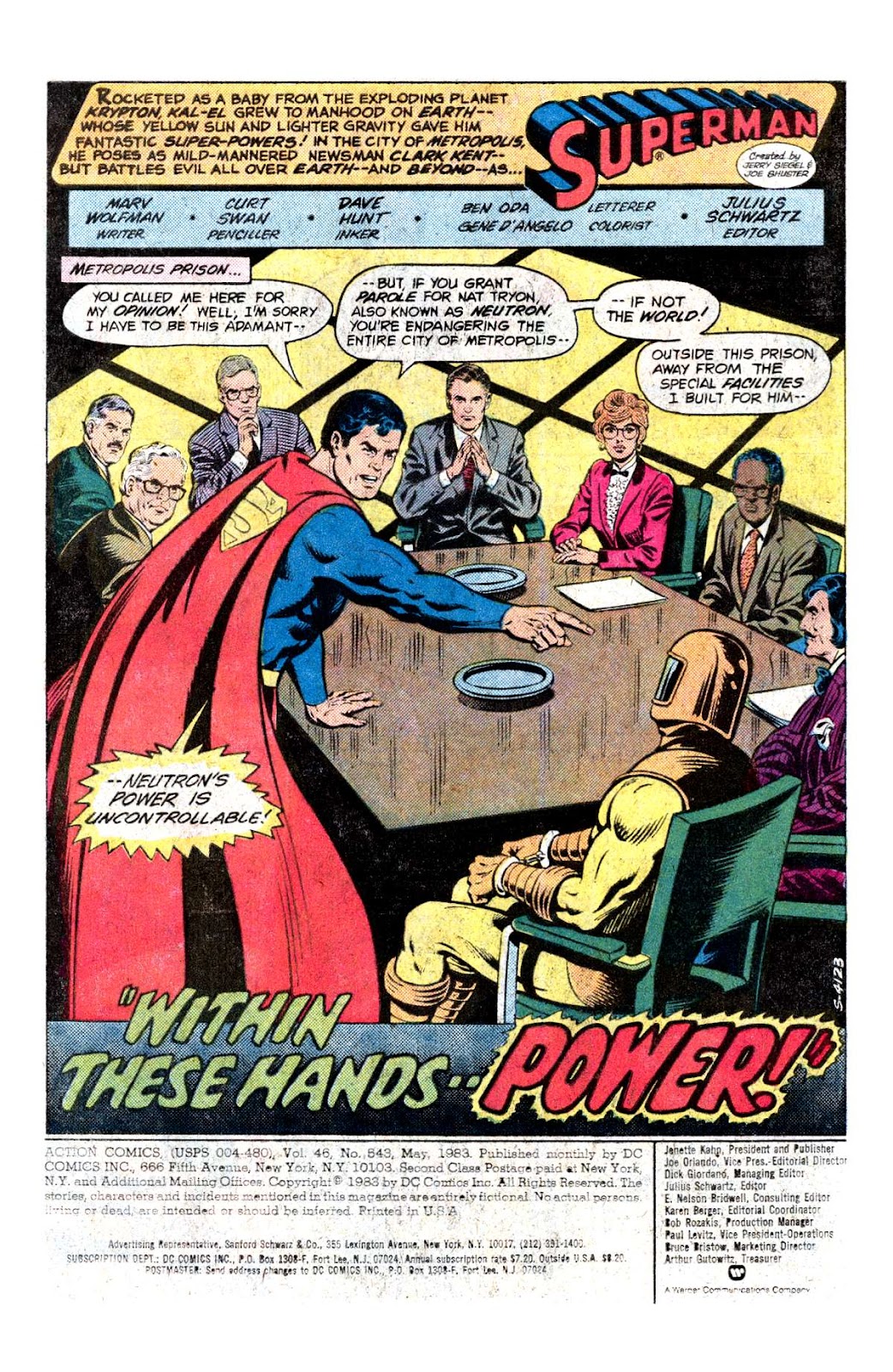 Action Comics (1938) issue 543 - Page 2