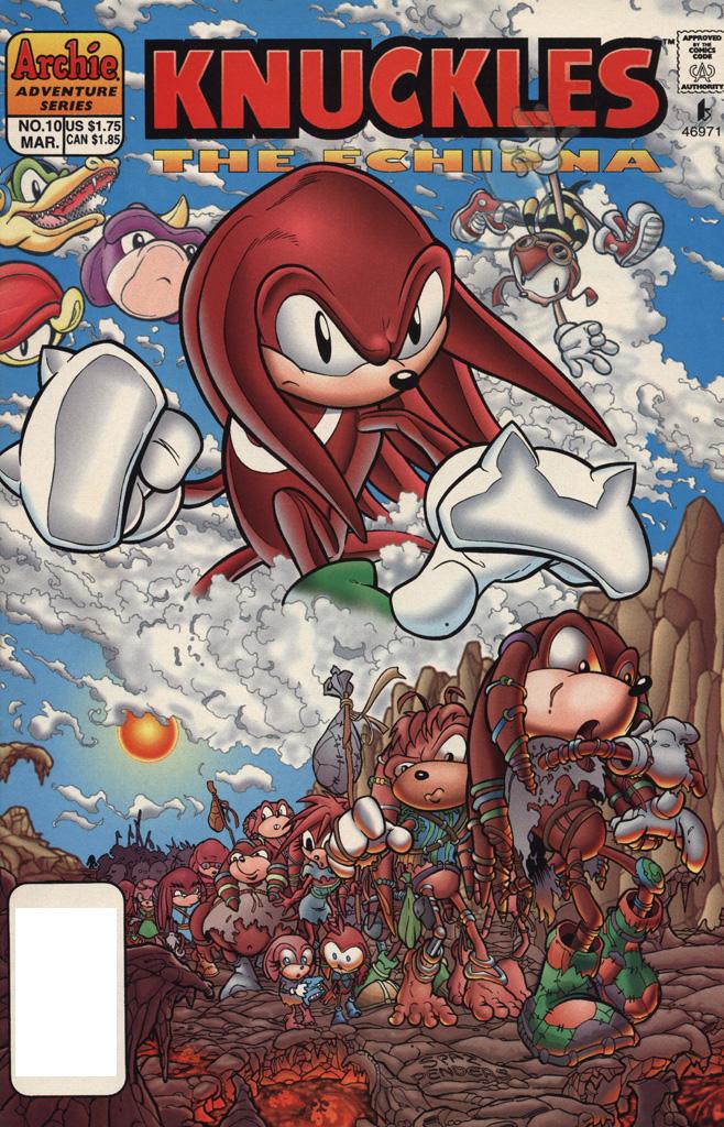 Read online Knuckles the Echidna comic -  Issue #10 - 1