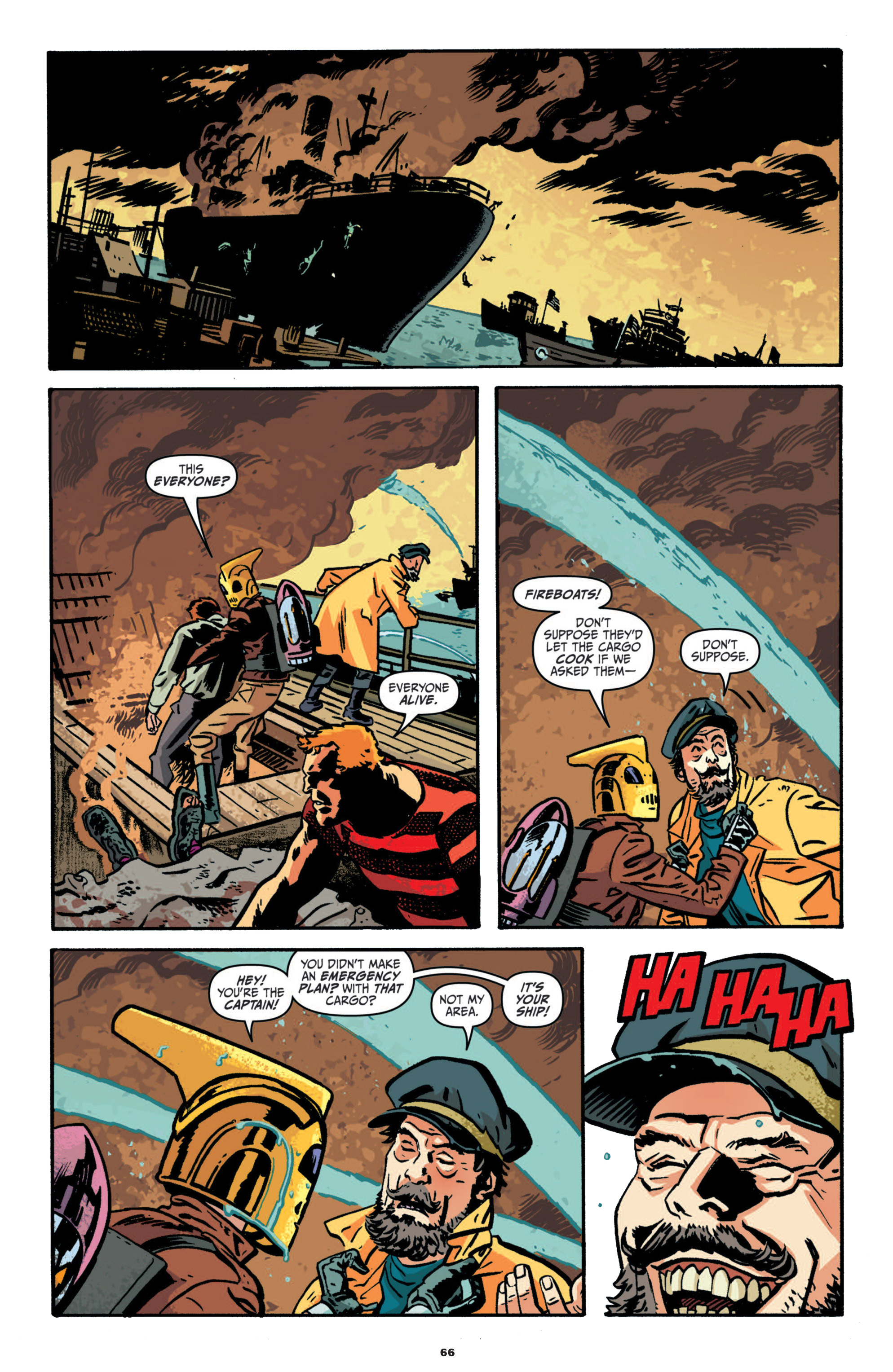 Read online The Rocketeer: Cargo of Doom comic -  Issue # TPB - 63