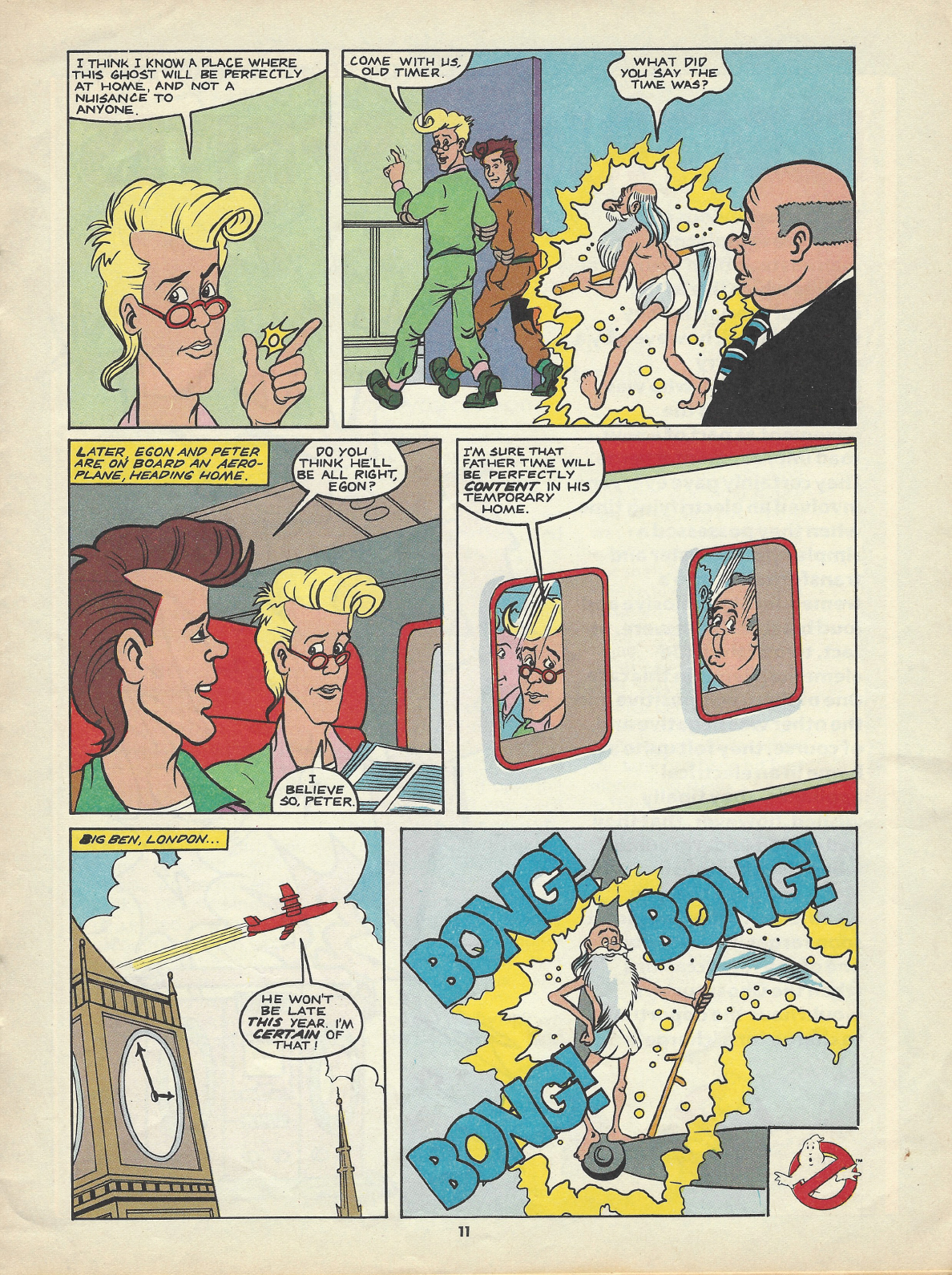 Read online The Real Ghostbusters comic -  Issue #43 - 11