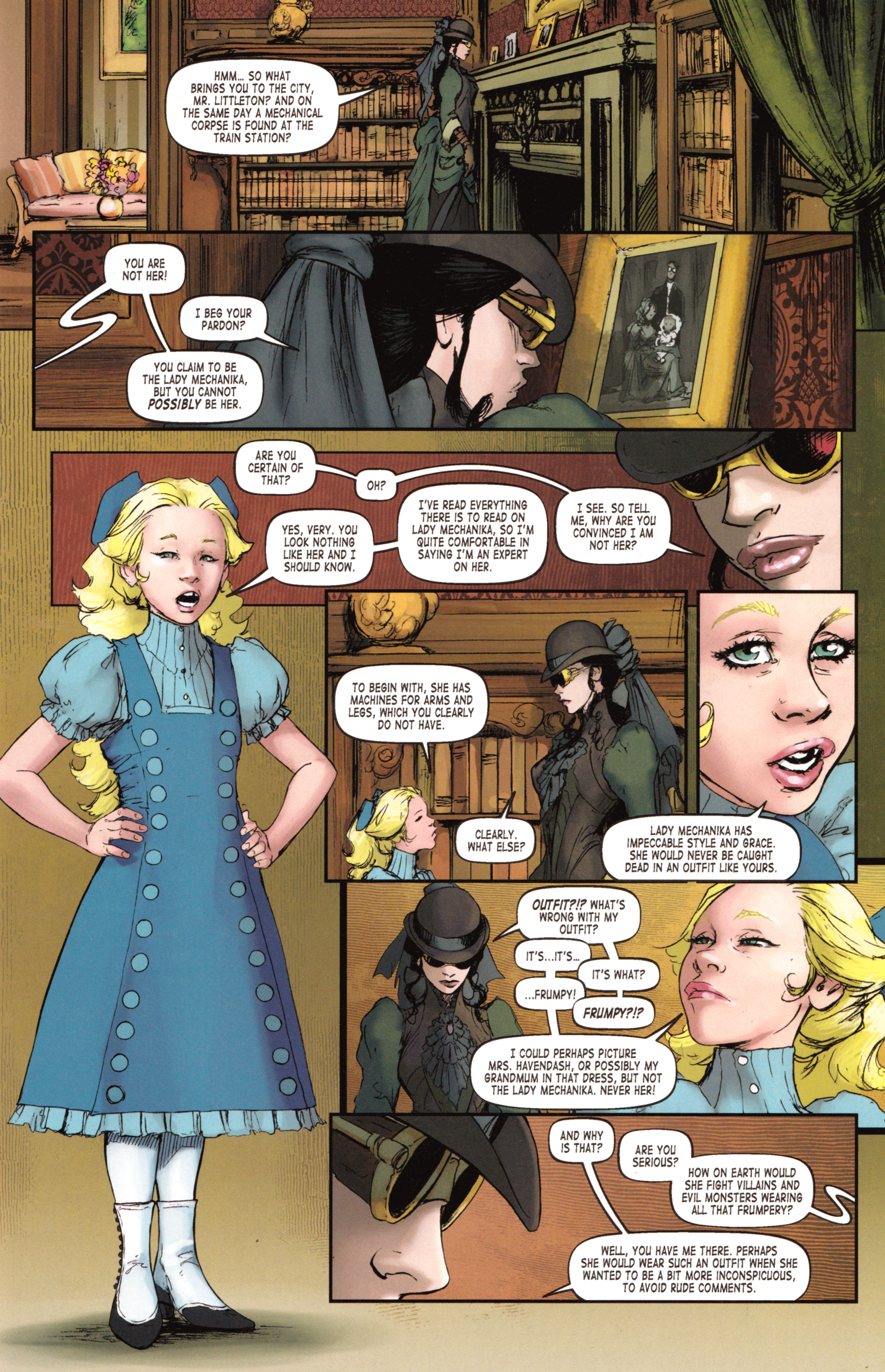 Read online Lady Mechanika comic -  Issue #1 - 13