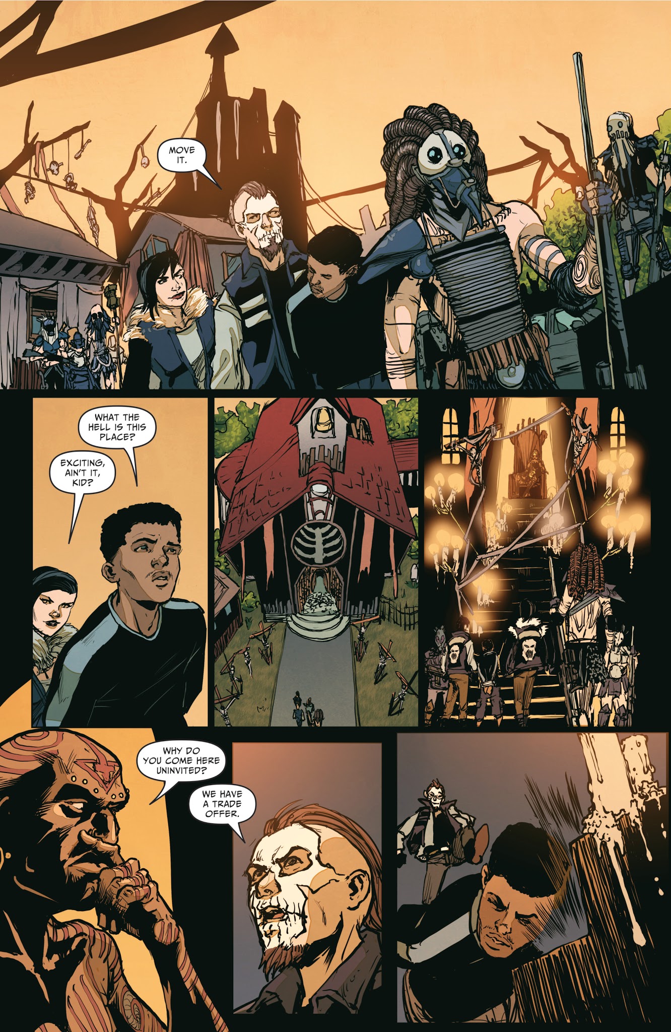 Read online The Courier: From the Ashes comic -  Issue #5 - 7