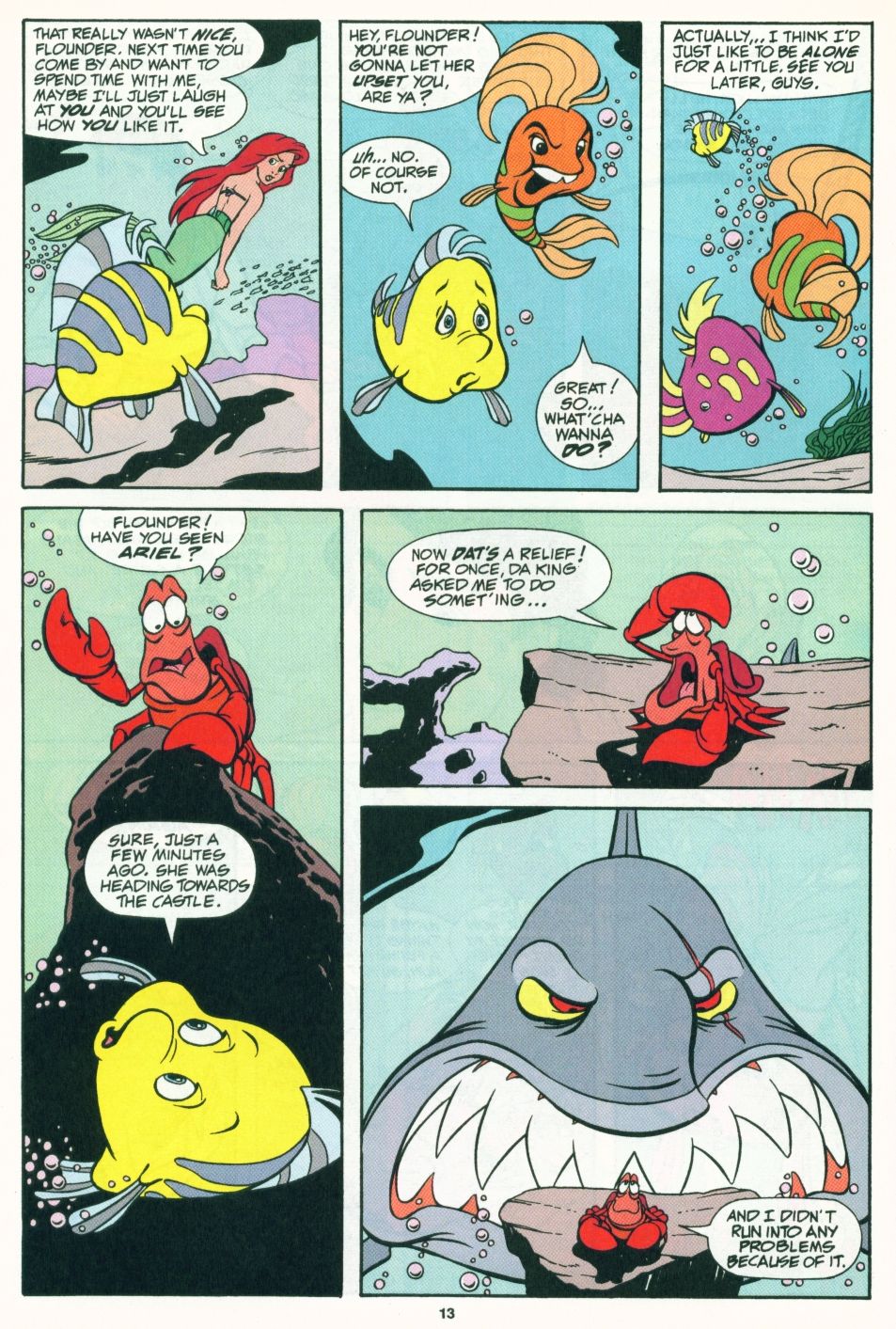 Read online Disney's The Little Mermaid Limited Series comic -  Issue #3 - 14